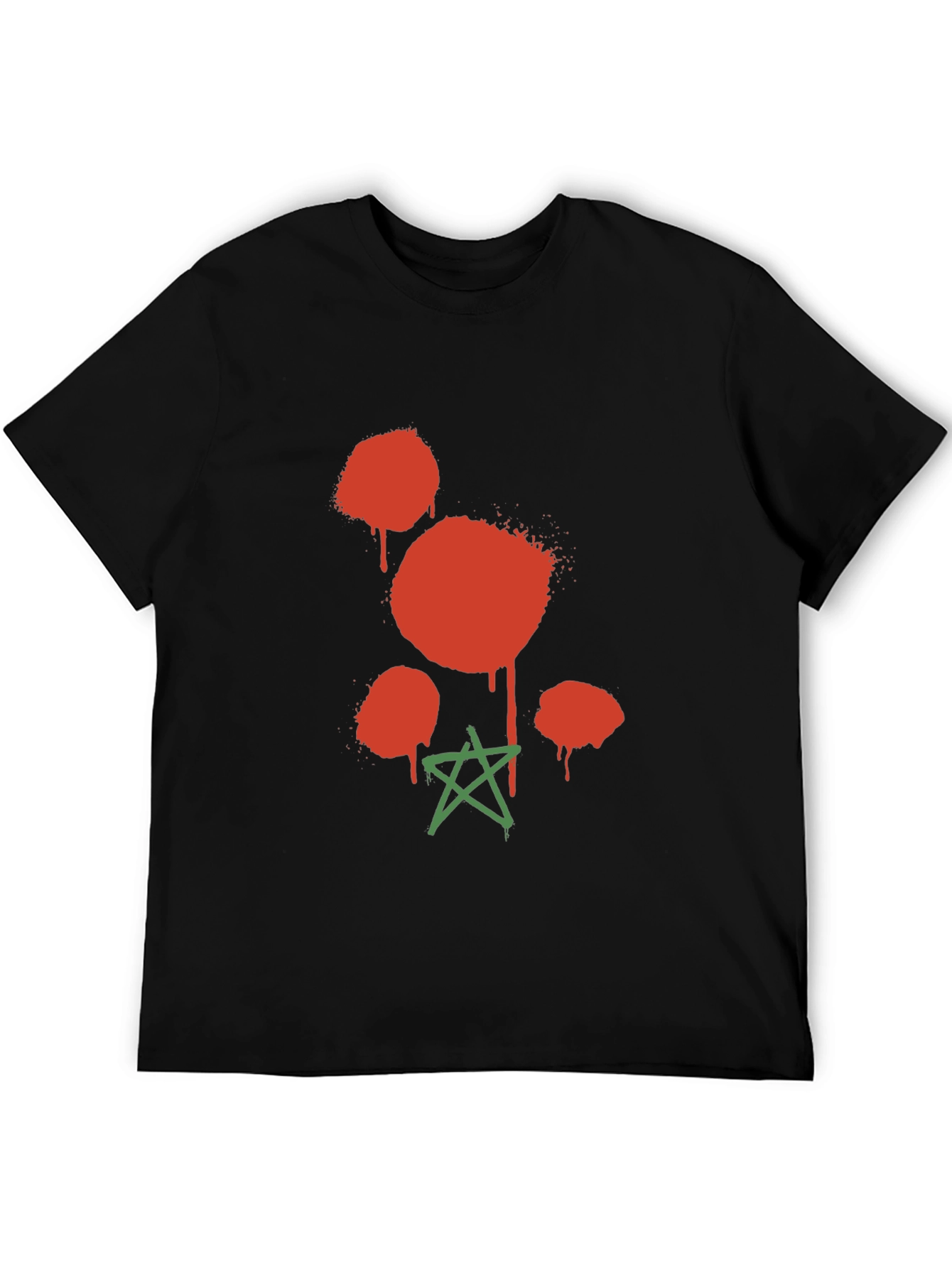 Spray Paint Graphic T-Shirt