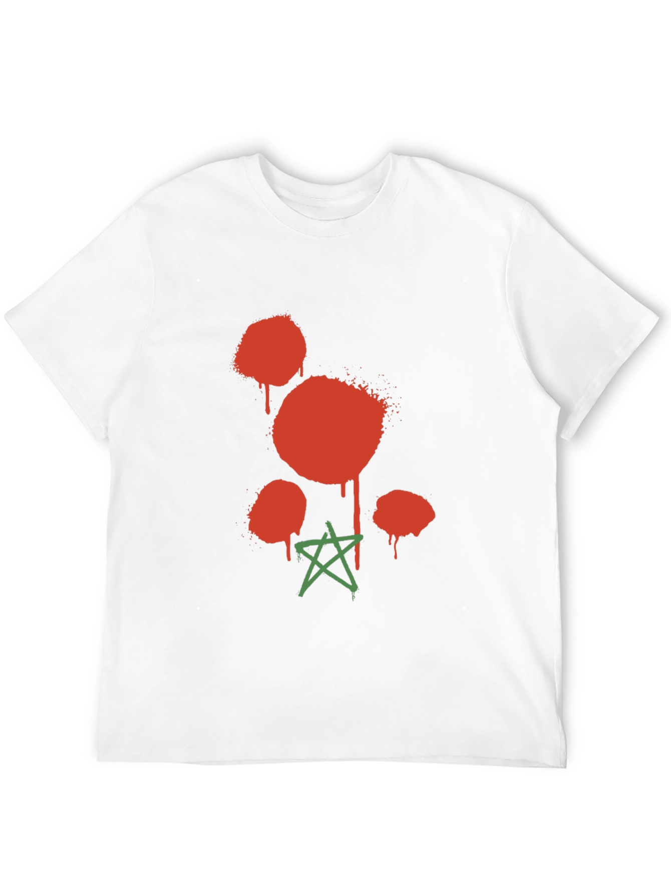 Spray Paint Graphic T-Shirt
