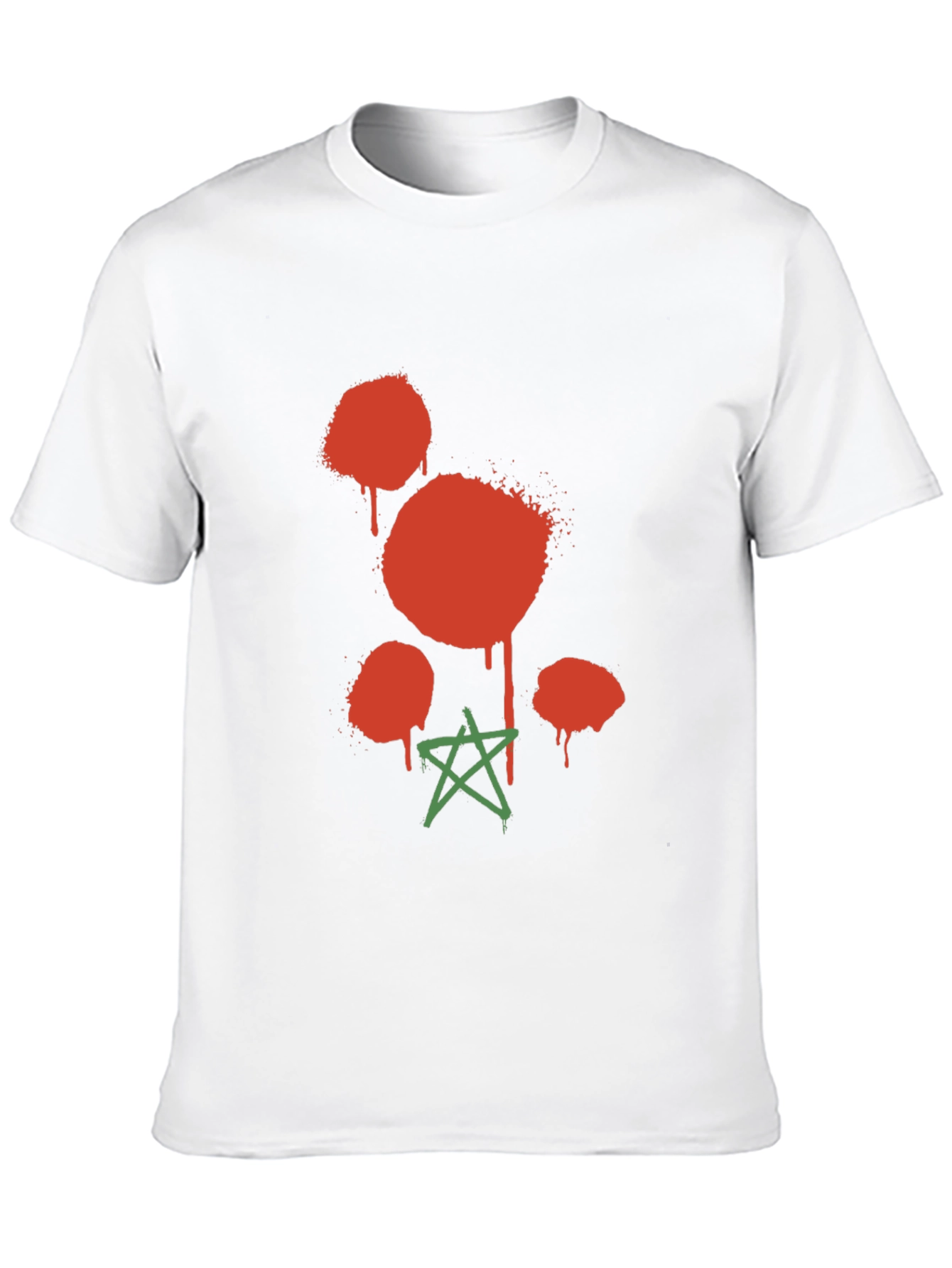 Spray Paint Graphic T-Shirt