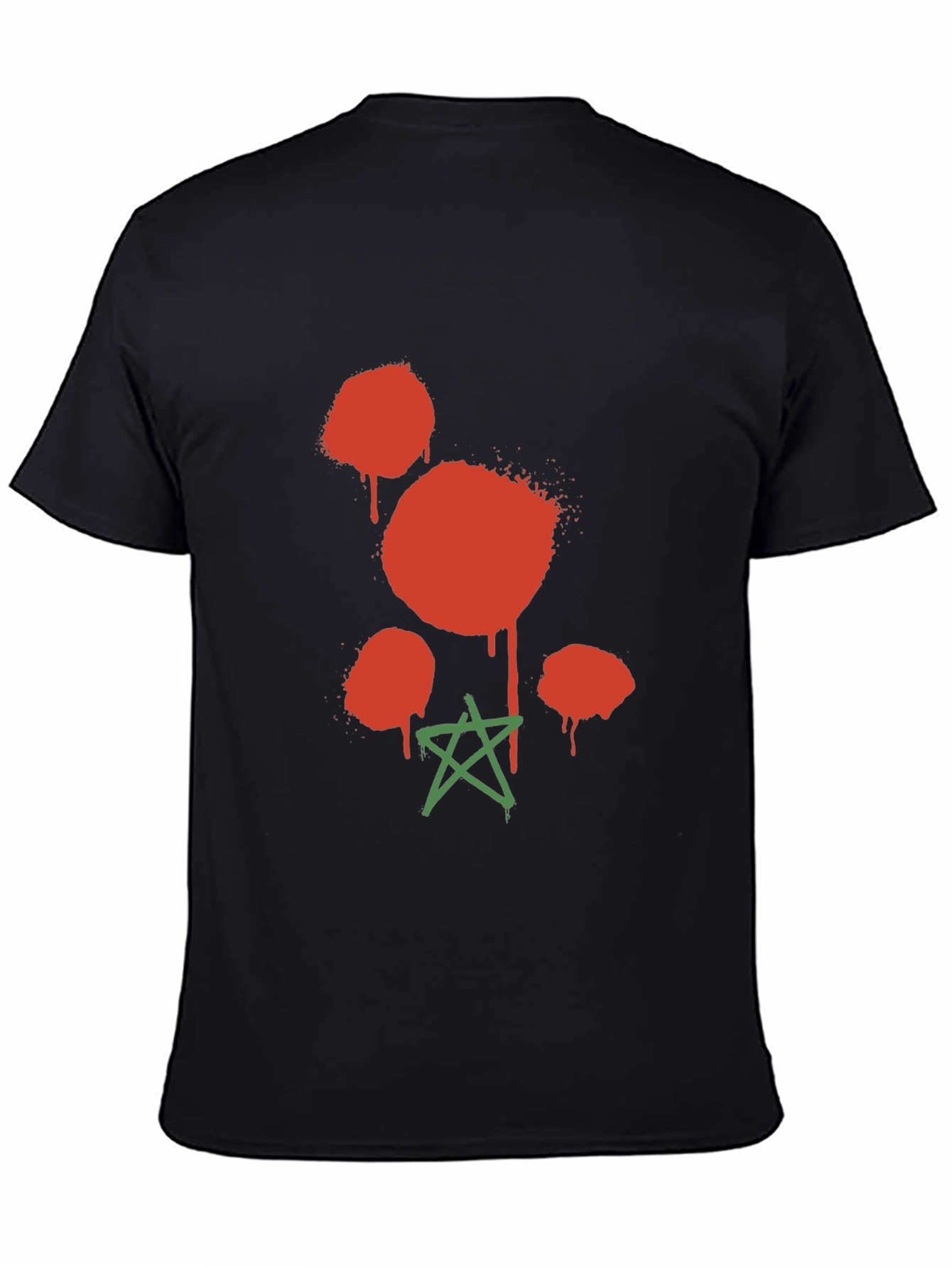 Spray Paint Graphic T-Shirt
