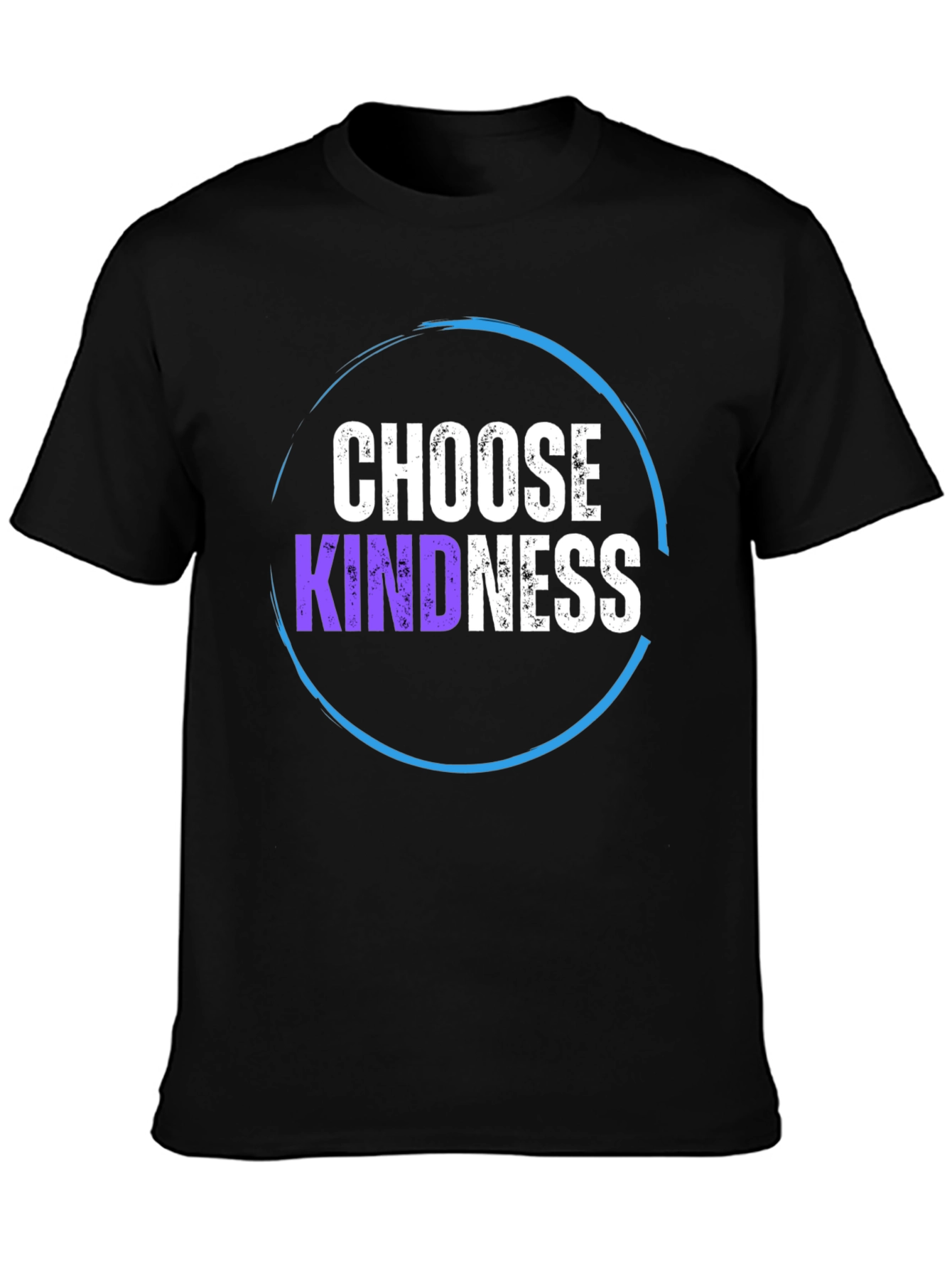 Choose Kindness Black Graphic T-Shirt