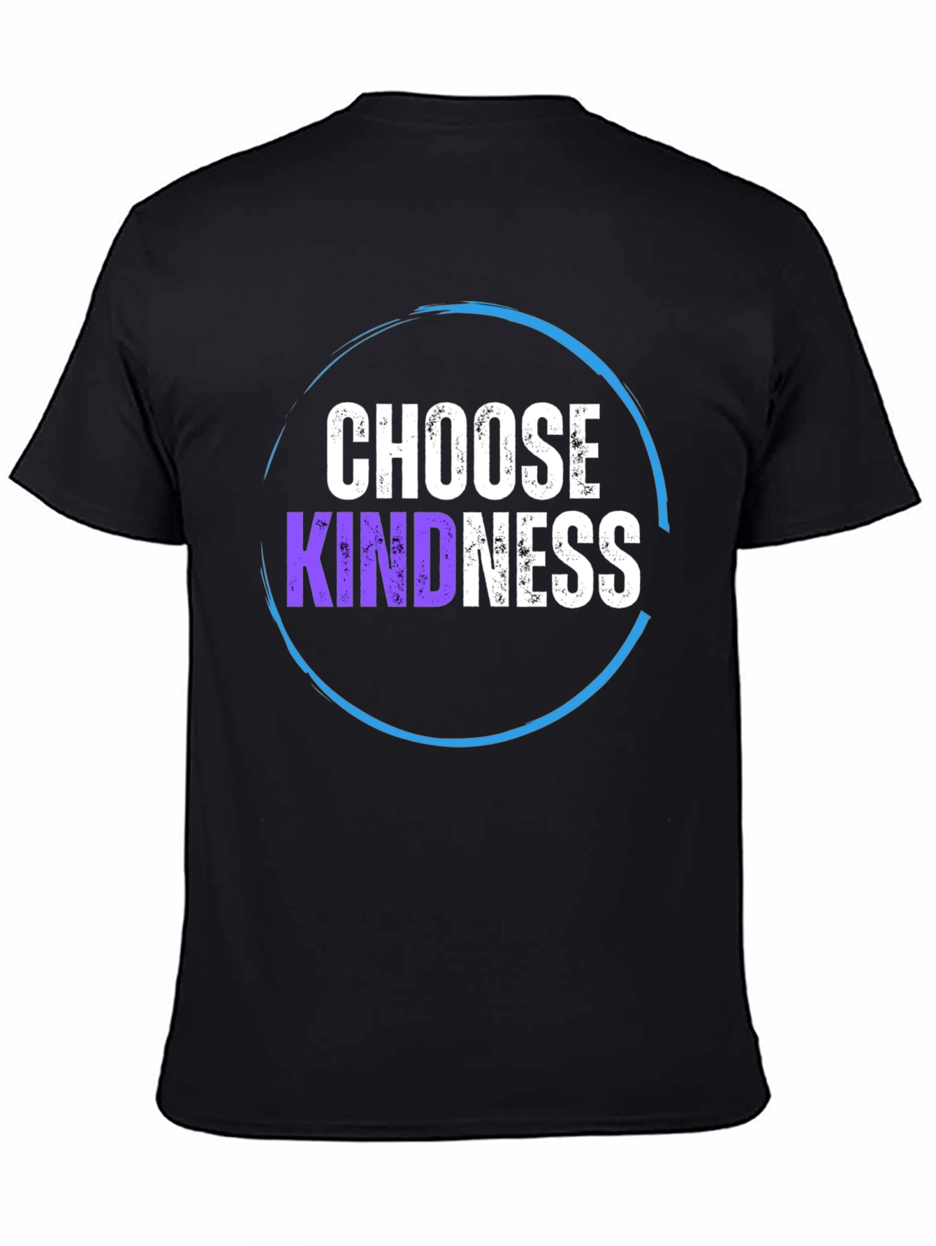 Choose Kindness Black Graphic T-Shirt