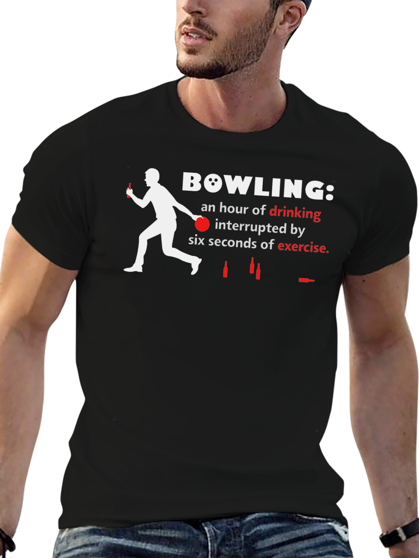 Bowling & Drinking T-Shirt