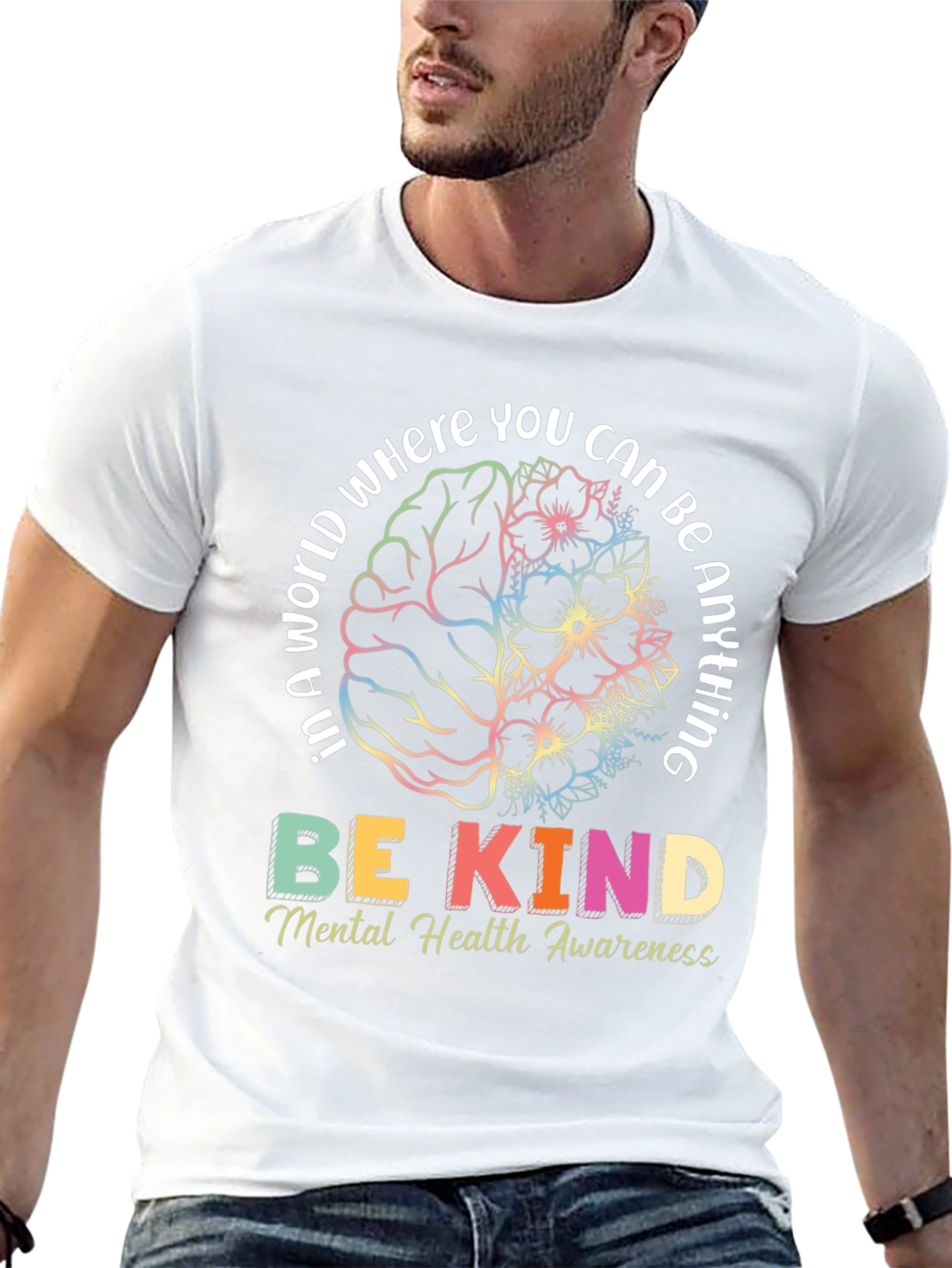 Be Kind Mental Health Awareness T-Shirt