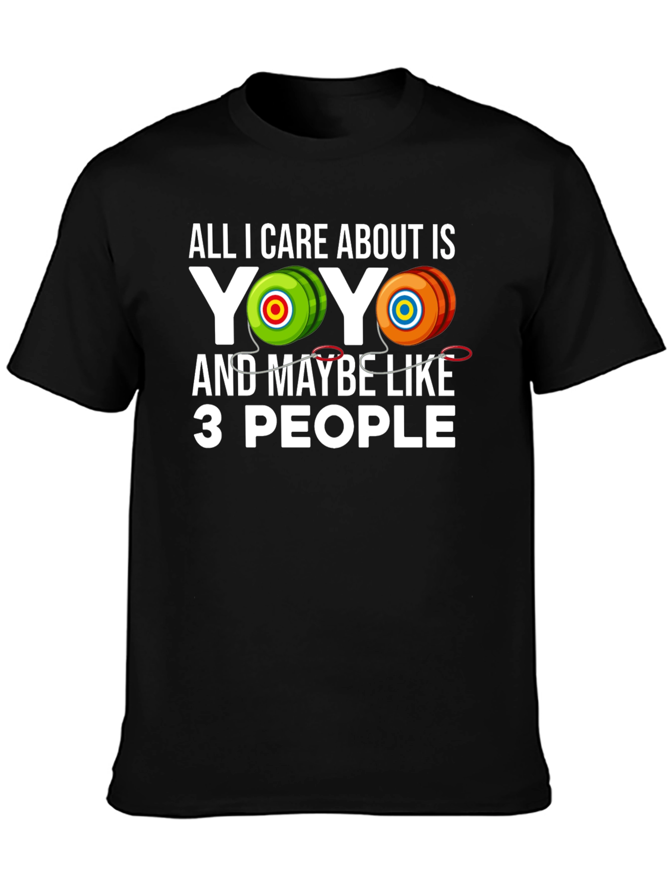Yo-Yo Lover T-Shirt: All I Care About Is Yo-Yo!