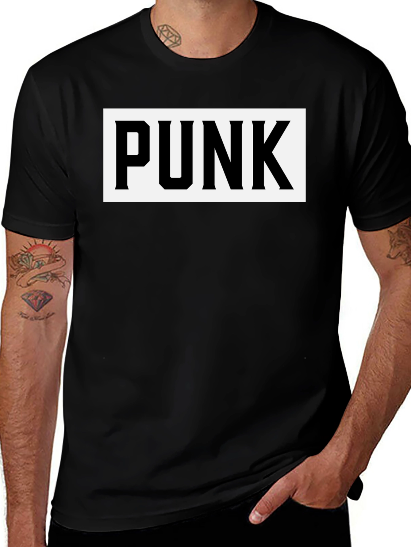 Punk Graphic T-Shirt - Bold Statement Tee