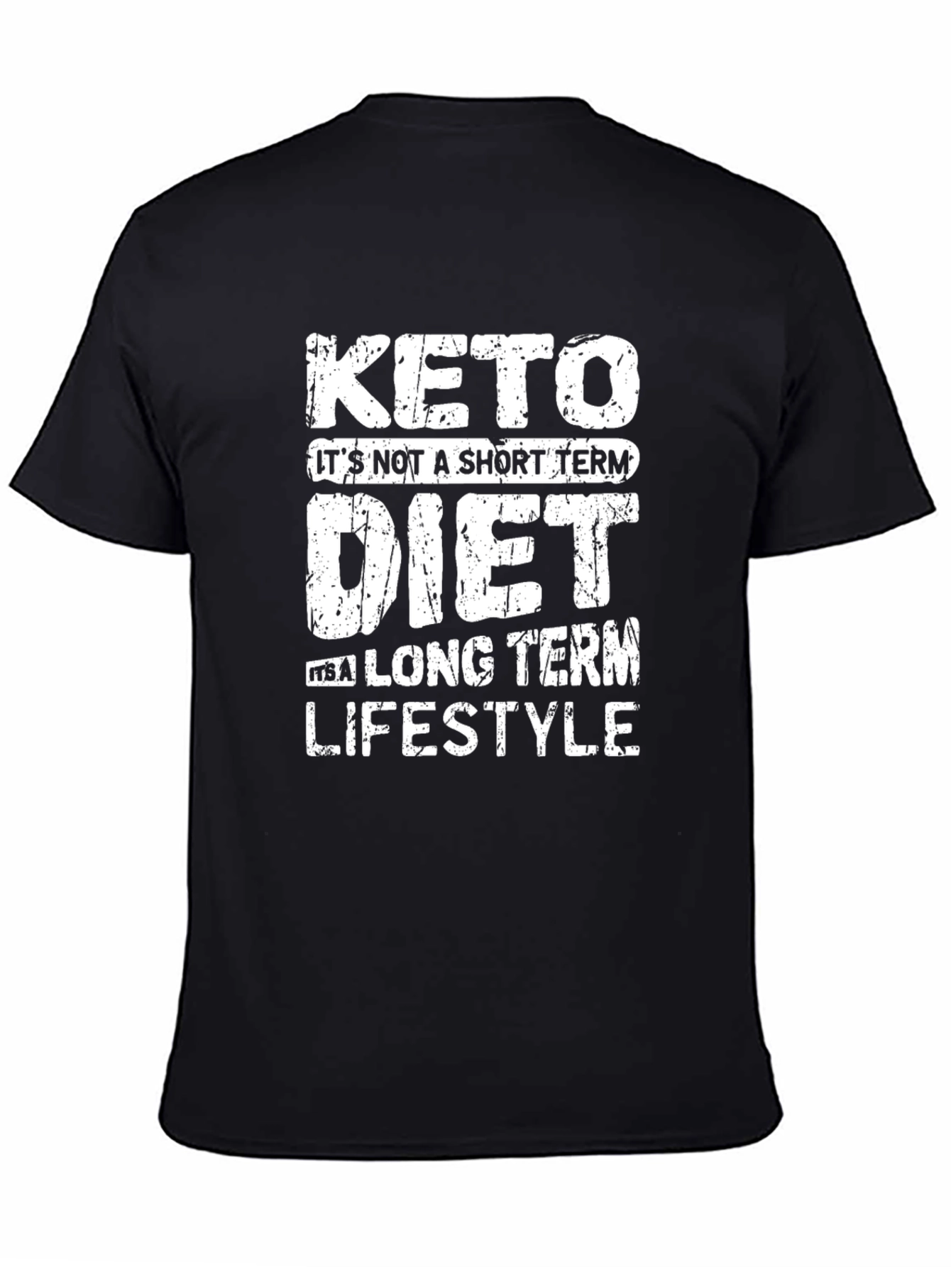 Keto Lifestyle Graphic Tee - Black