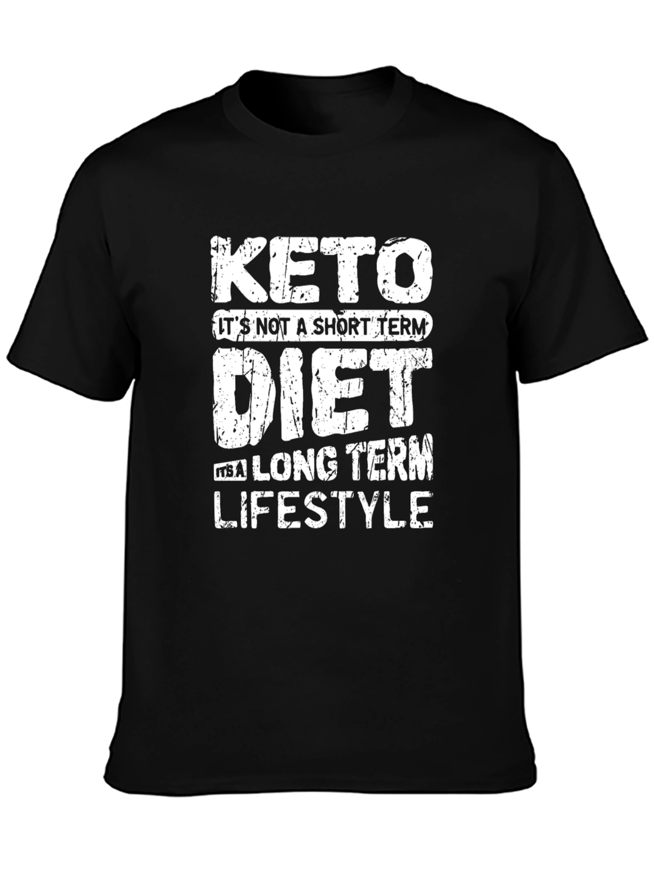 Keto Lifestyle Graphic Tee - Black