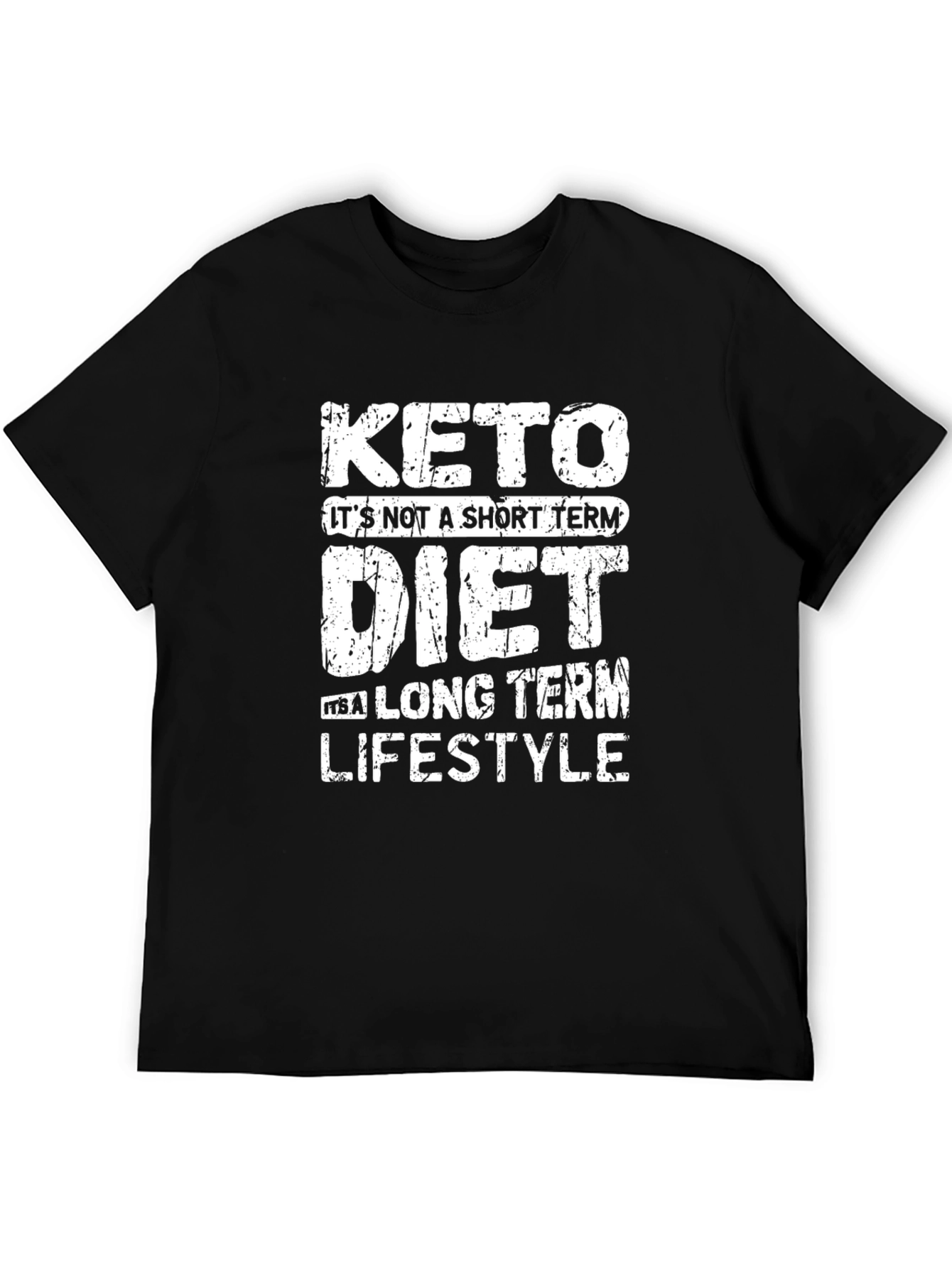 Keto Lifestyle Graphic Tee - Black