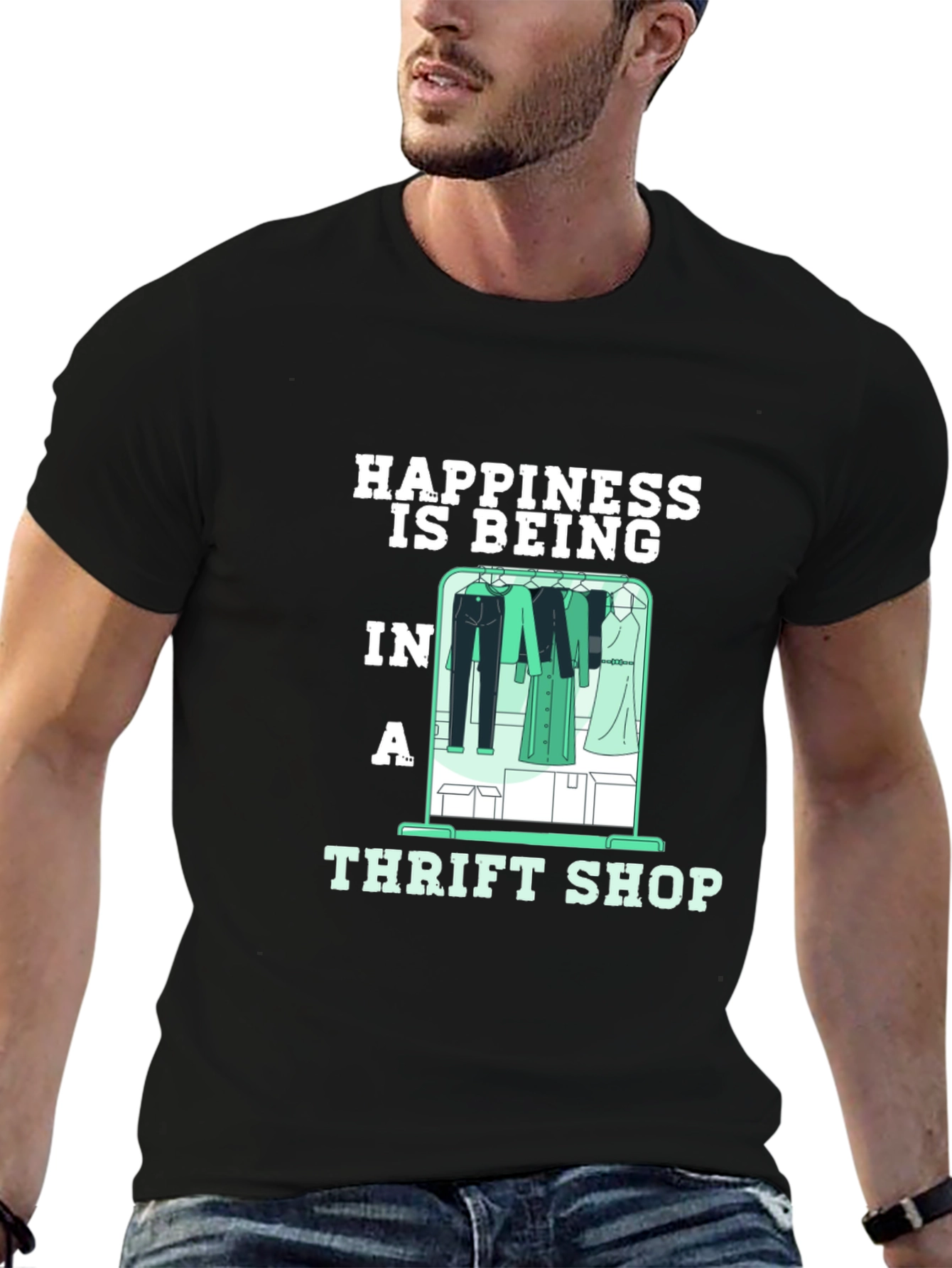 Happiness Thrift Shop Graphic Tee