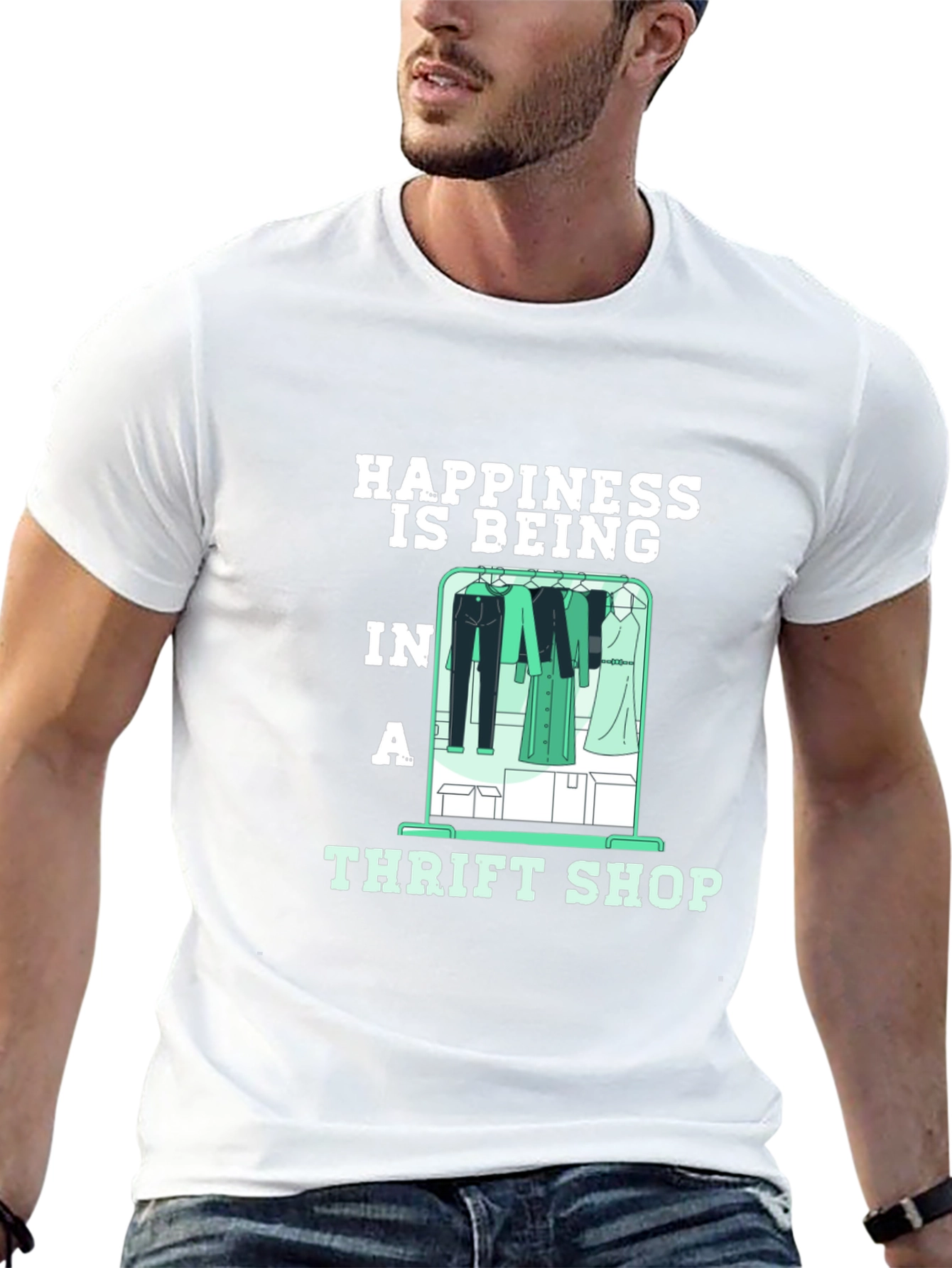 Happiness Thrift Shop Graphic Tee