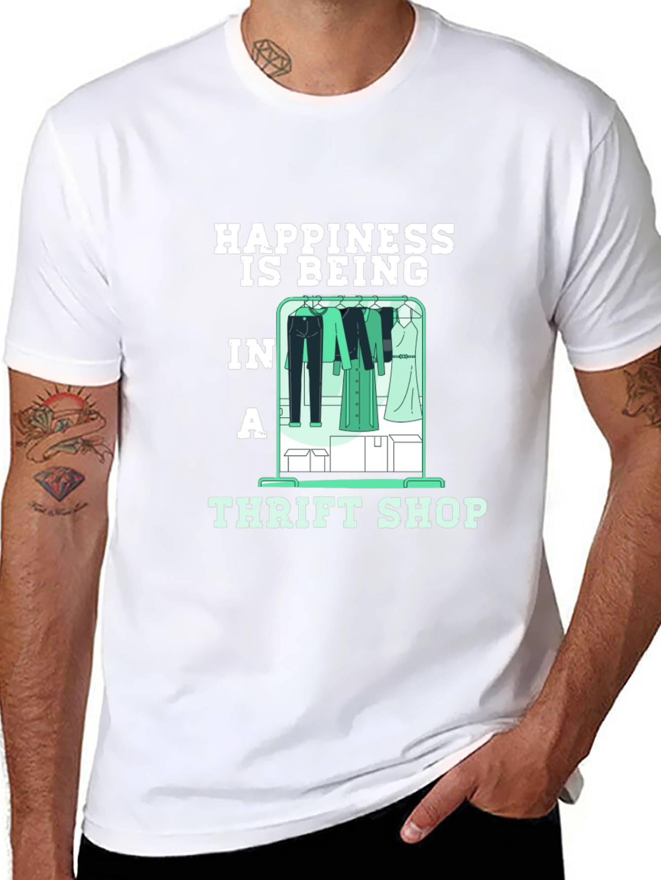 Happiness Thrift Shop Graphic Tee