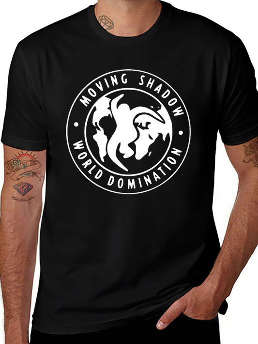 Moving Shadow World Domination Black T-Shirt