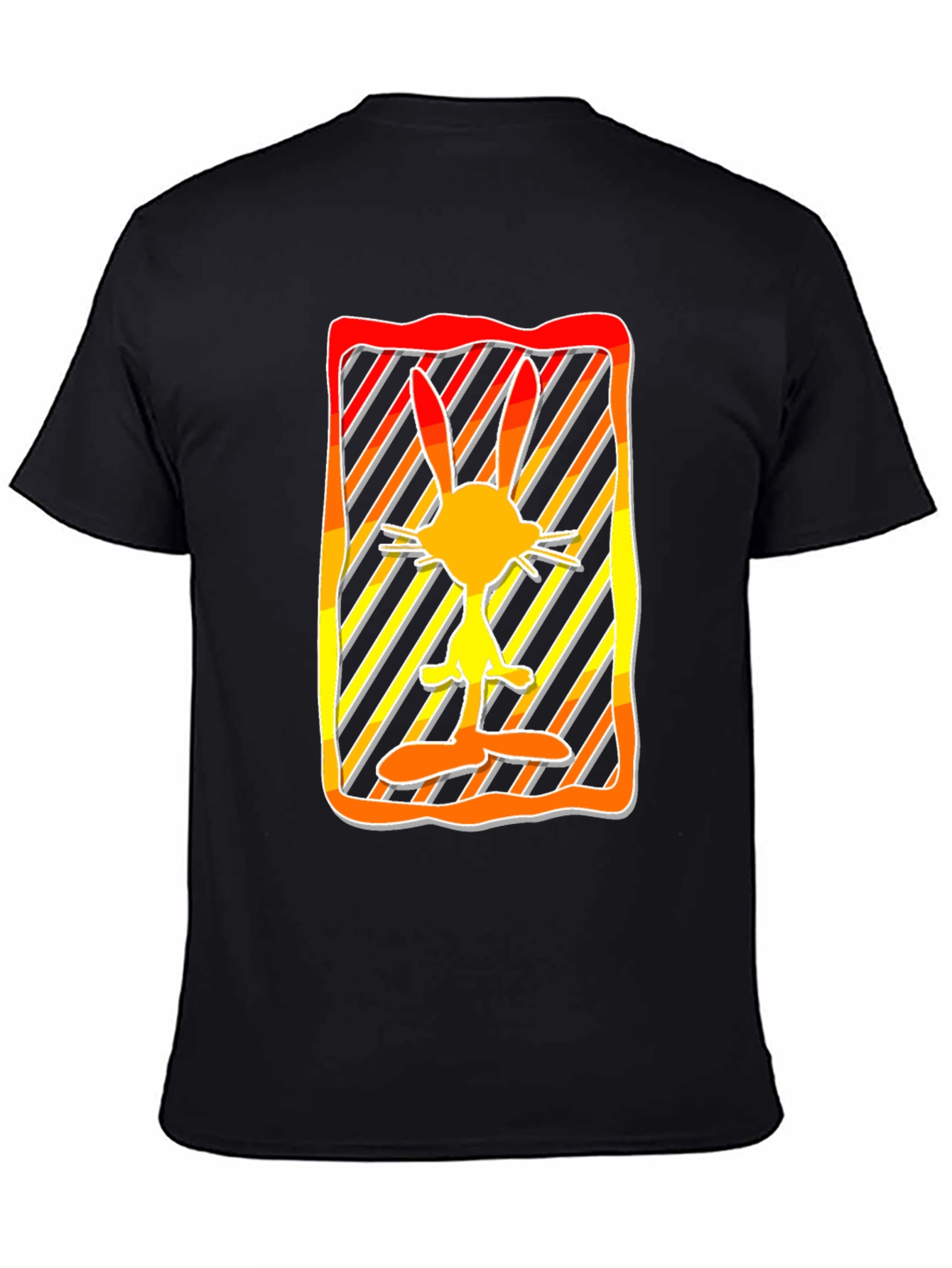 Retro Cartoon Rabbit Graphic Tee