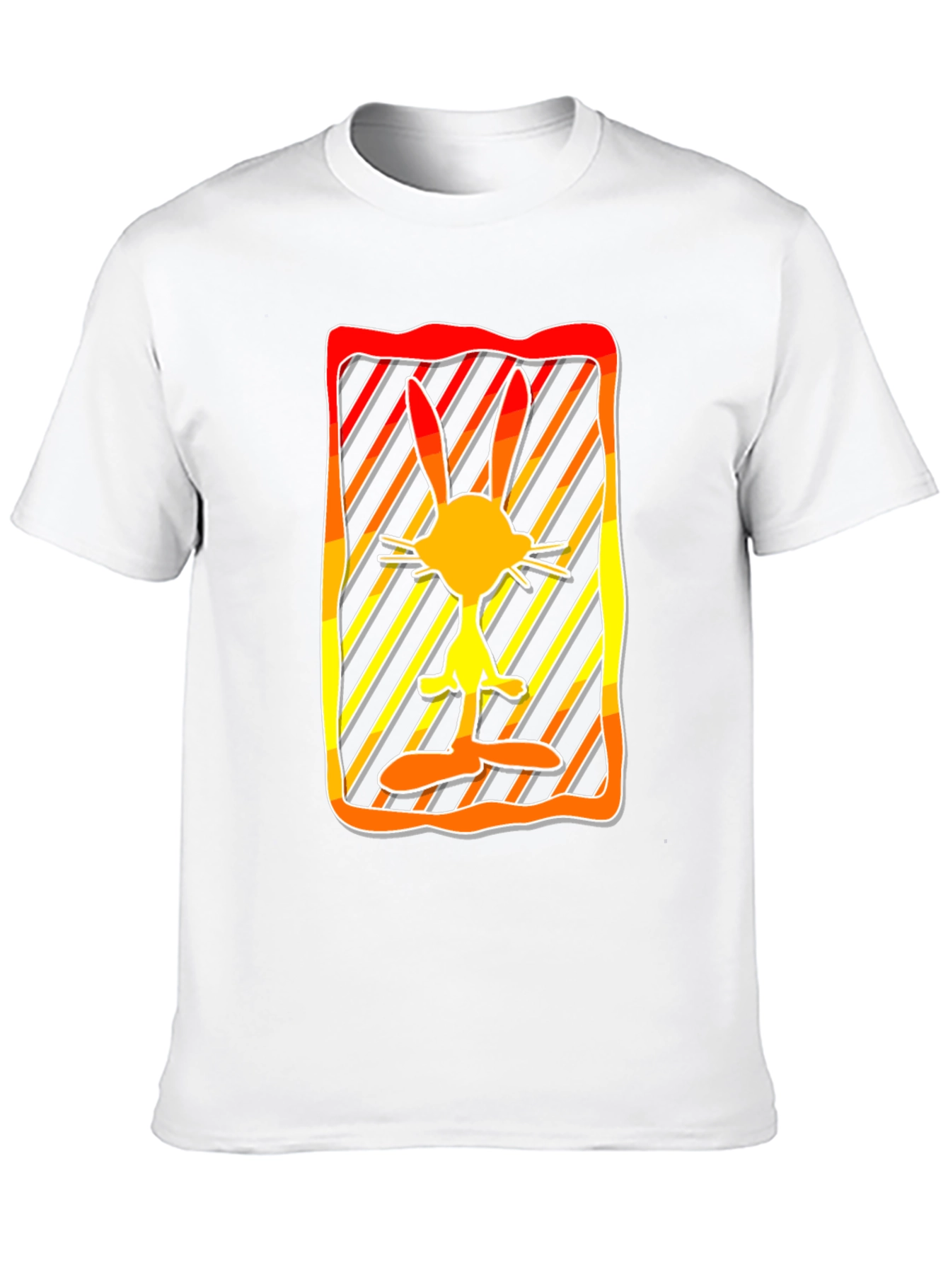 Retro Cartoon Rabbit Graphic Tee