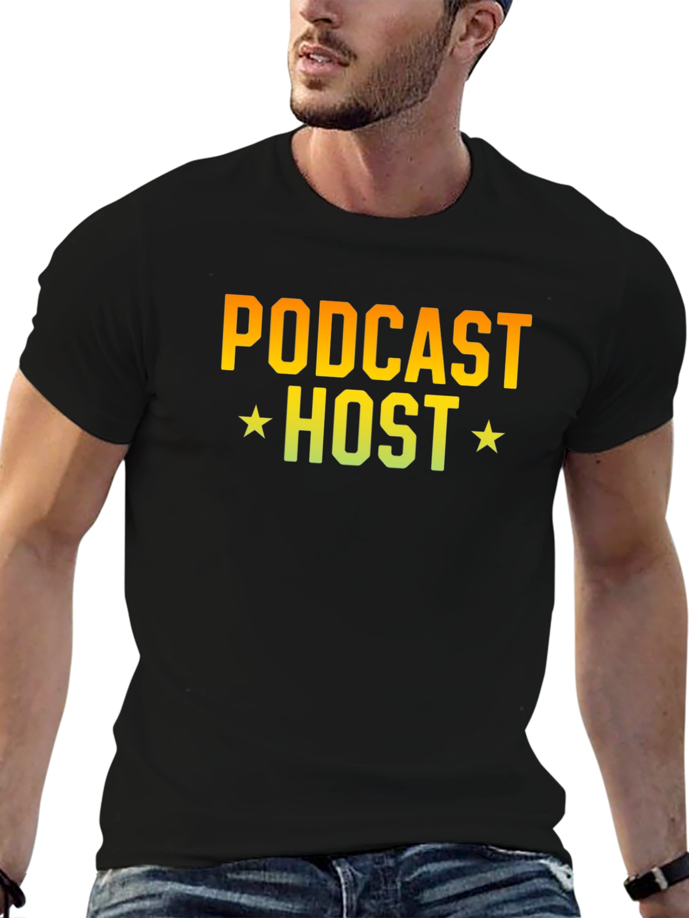 Podcast Host Graphic T-Shirt - For Podcast Enthusiasts