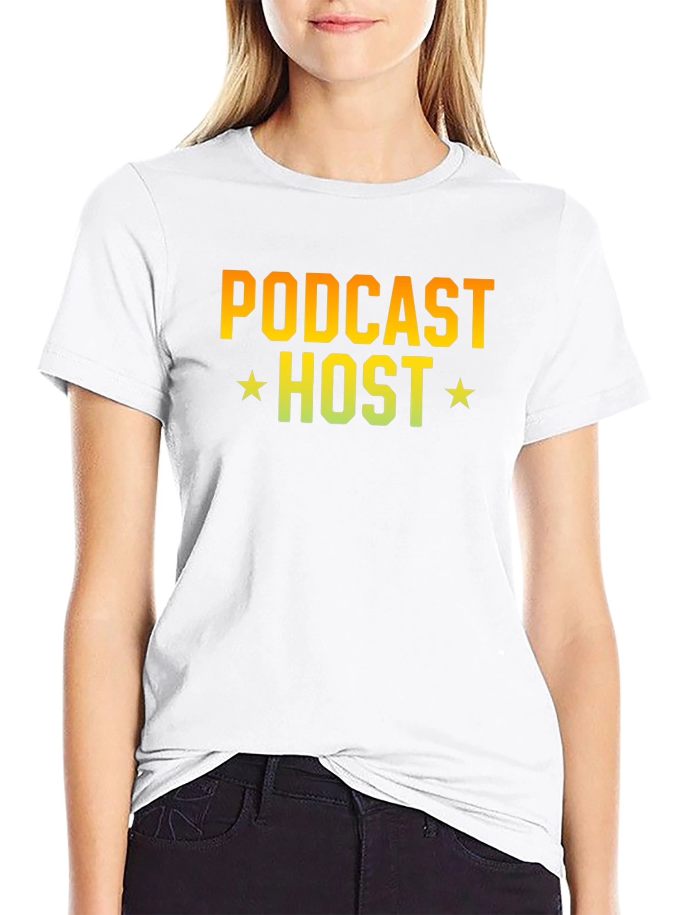 Podcast Host Graphic T-Shirt - For Podcast Enthusiasts