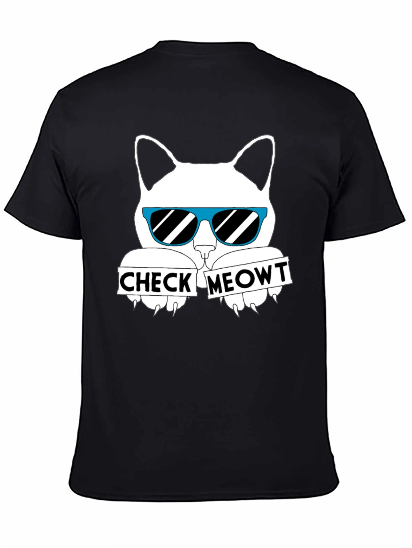 Check Meowt Cat T-Shirt - Funny Cat Lover Tee