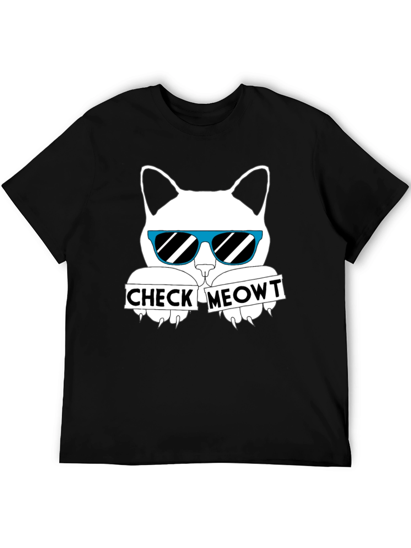 Check Meowt Cat T-Shirt - Funny Cat Lover Tee