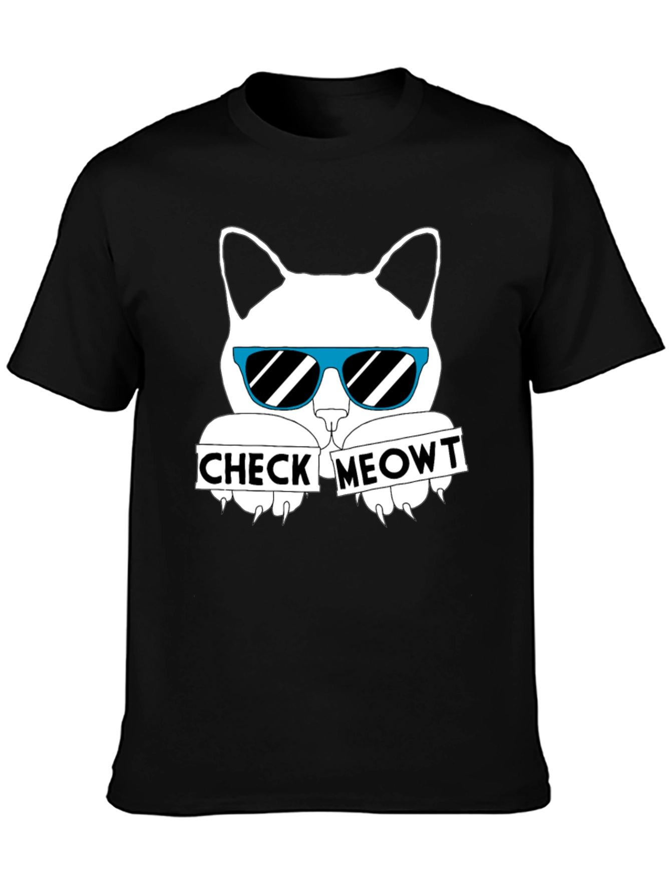 Check Meowt Cat T-Shirt - Funny Cat Lover Tee