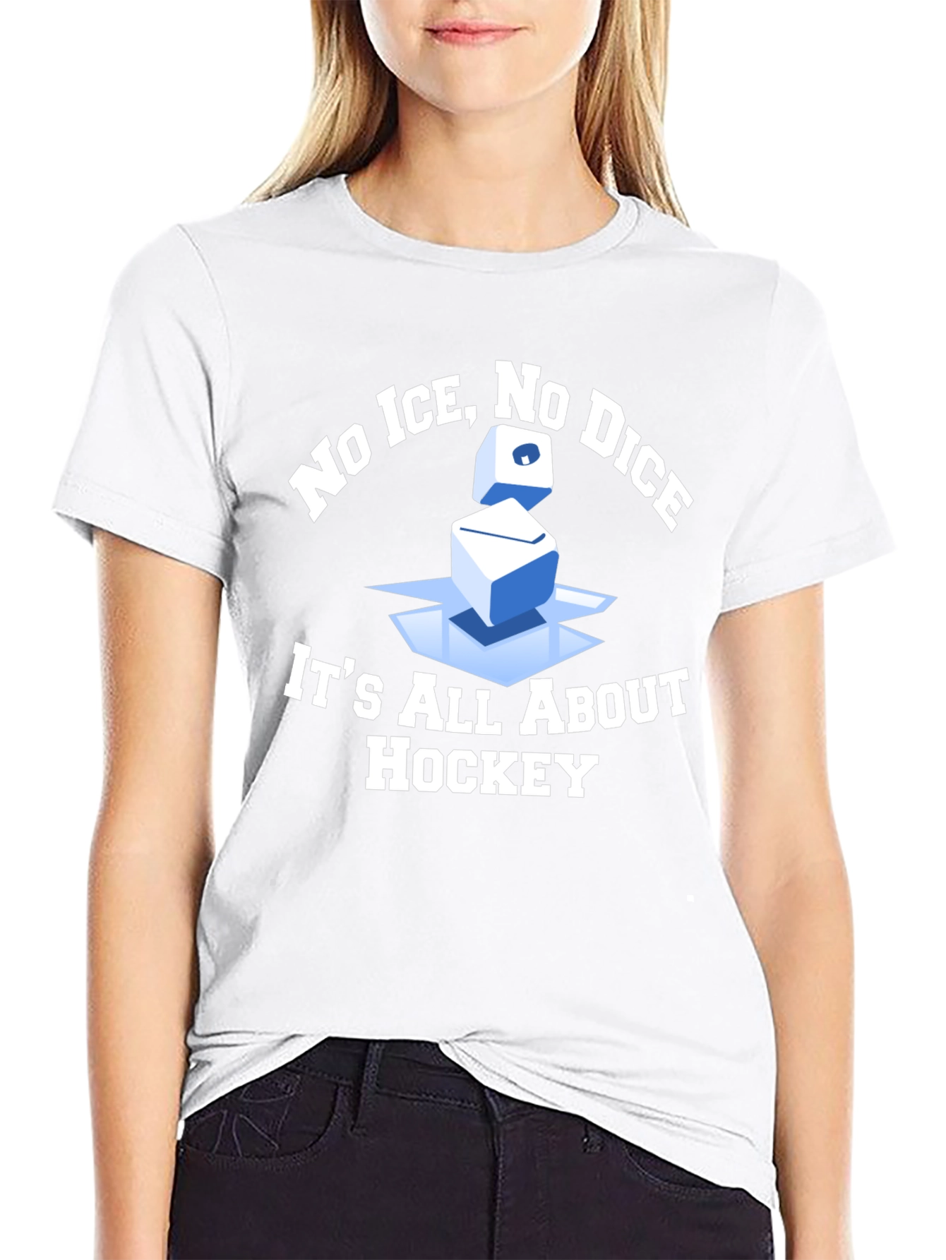 No Ice No Dice Hockey T-Shirt