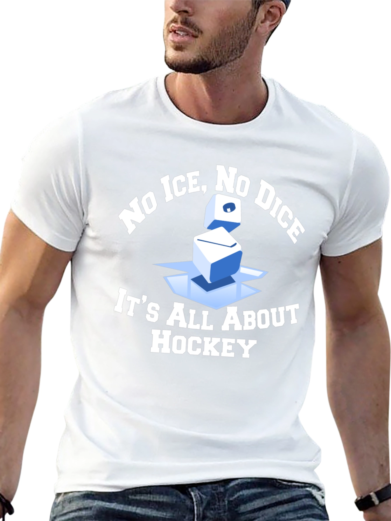 No Ice No Dice Hockey T-Shirt
