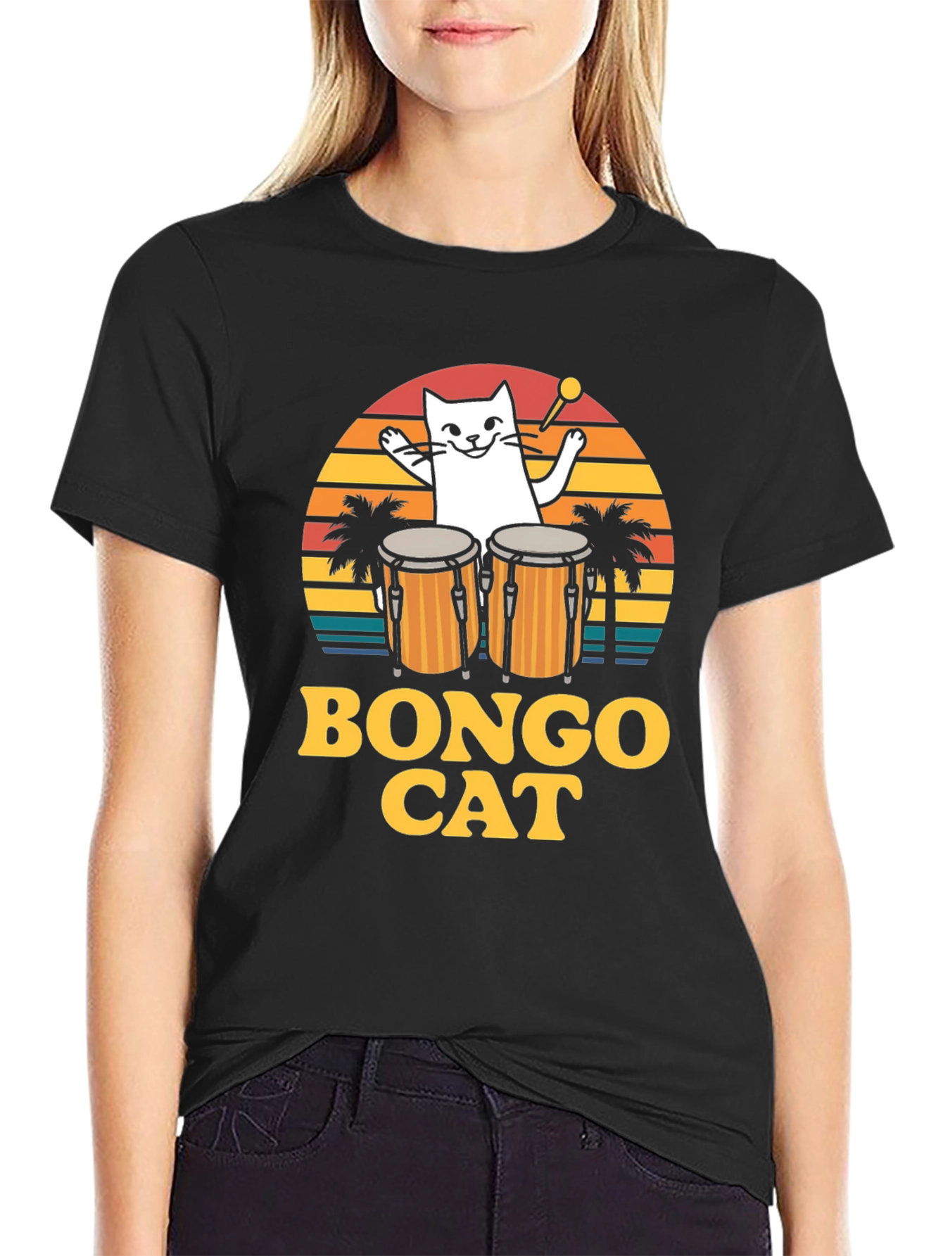 Bongo Cat T-Shirt - Unique Graphic Tee