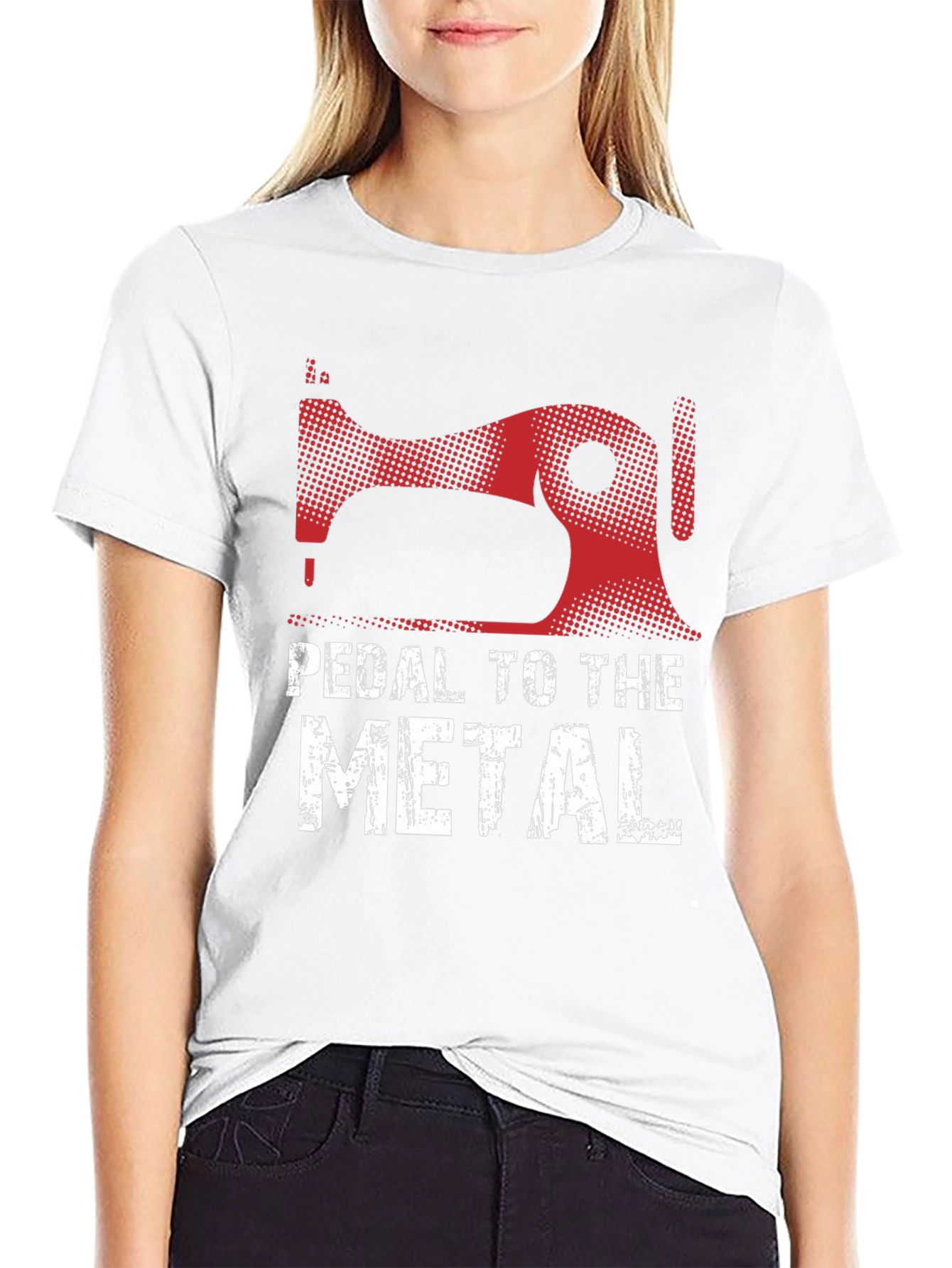Pedal to the Metal Sewing T-Shirt