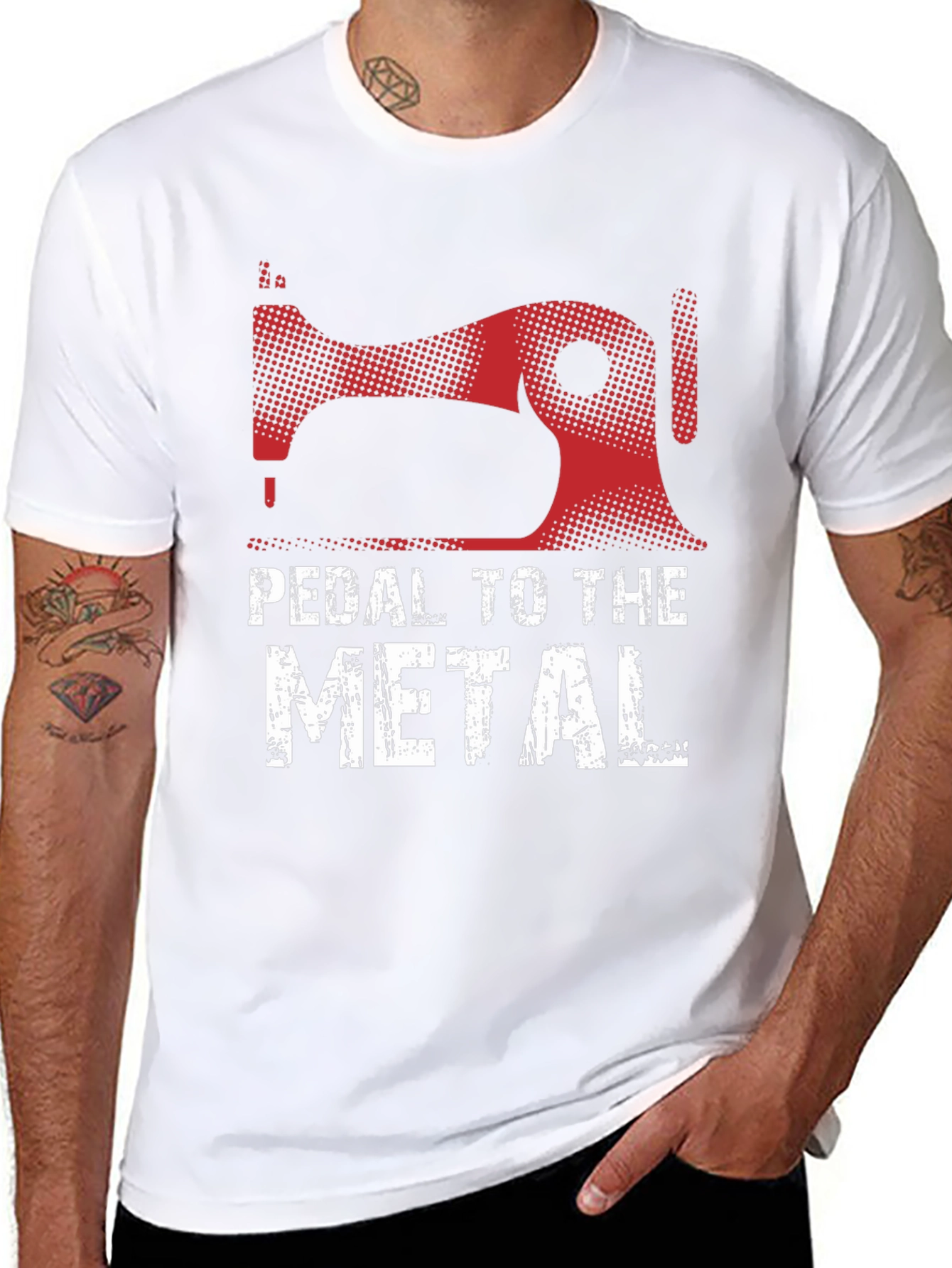 Pedal to the Metal Sewing T-Shirt