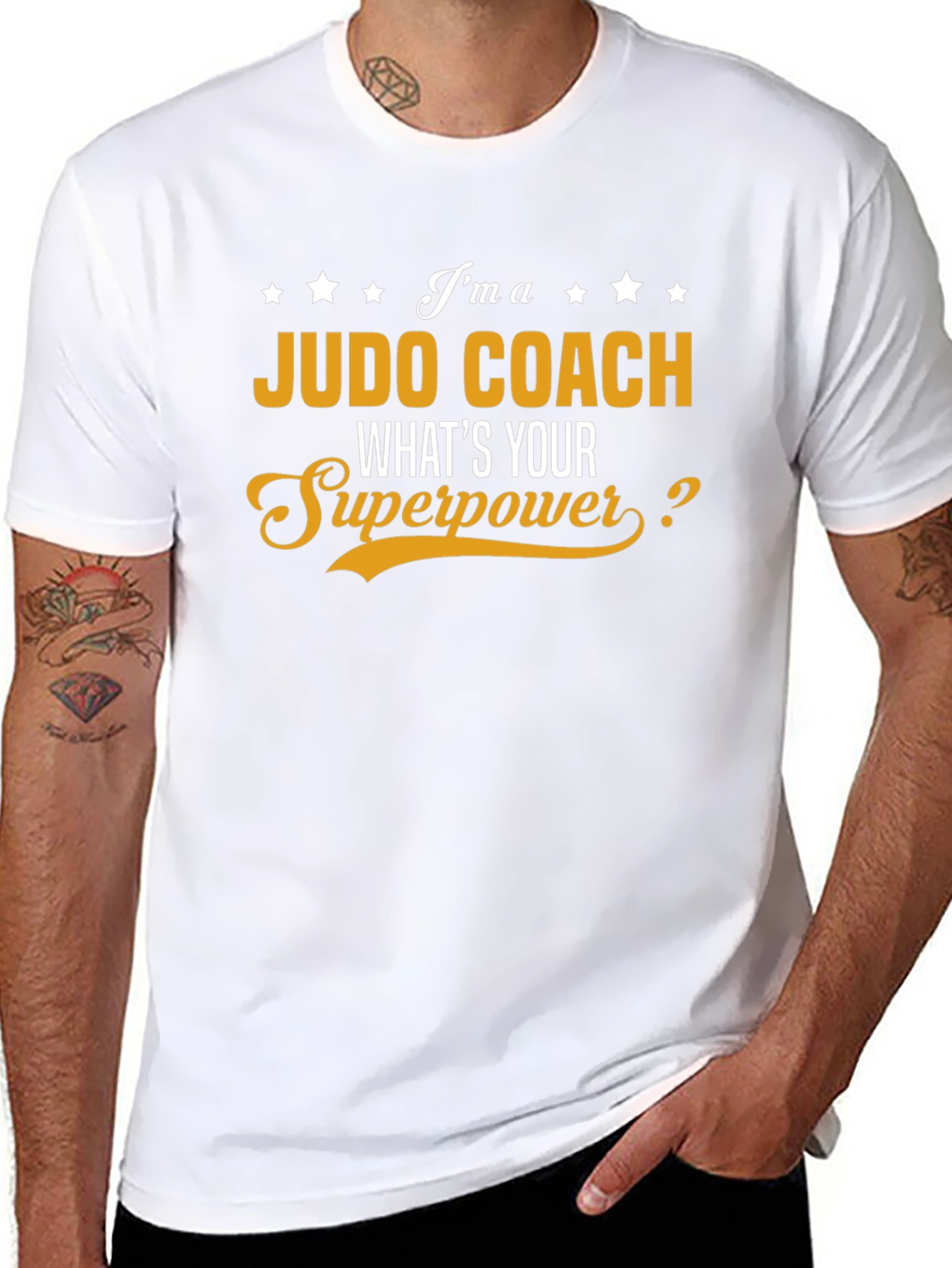 Judo Coach Superpower T-Shirt