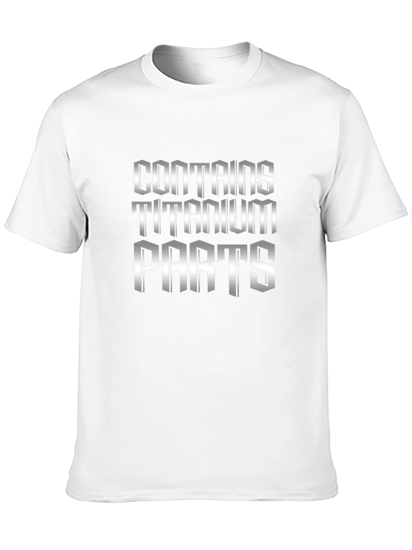 Contains Titanium Parts T-Shirt - Black