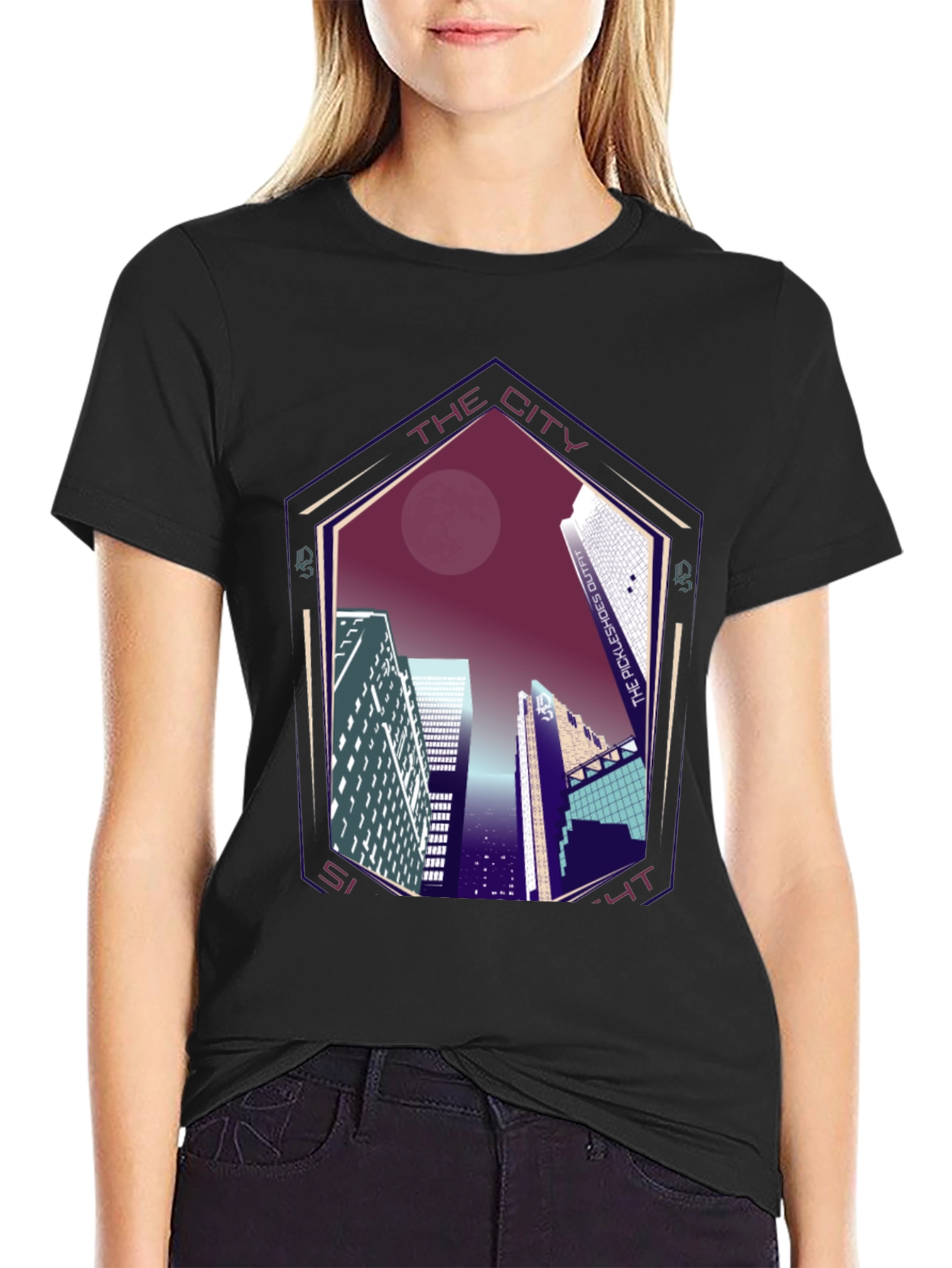 Cityscape T-Shirt - The Pickleshoes Outfit