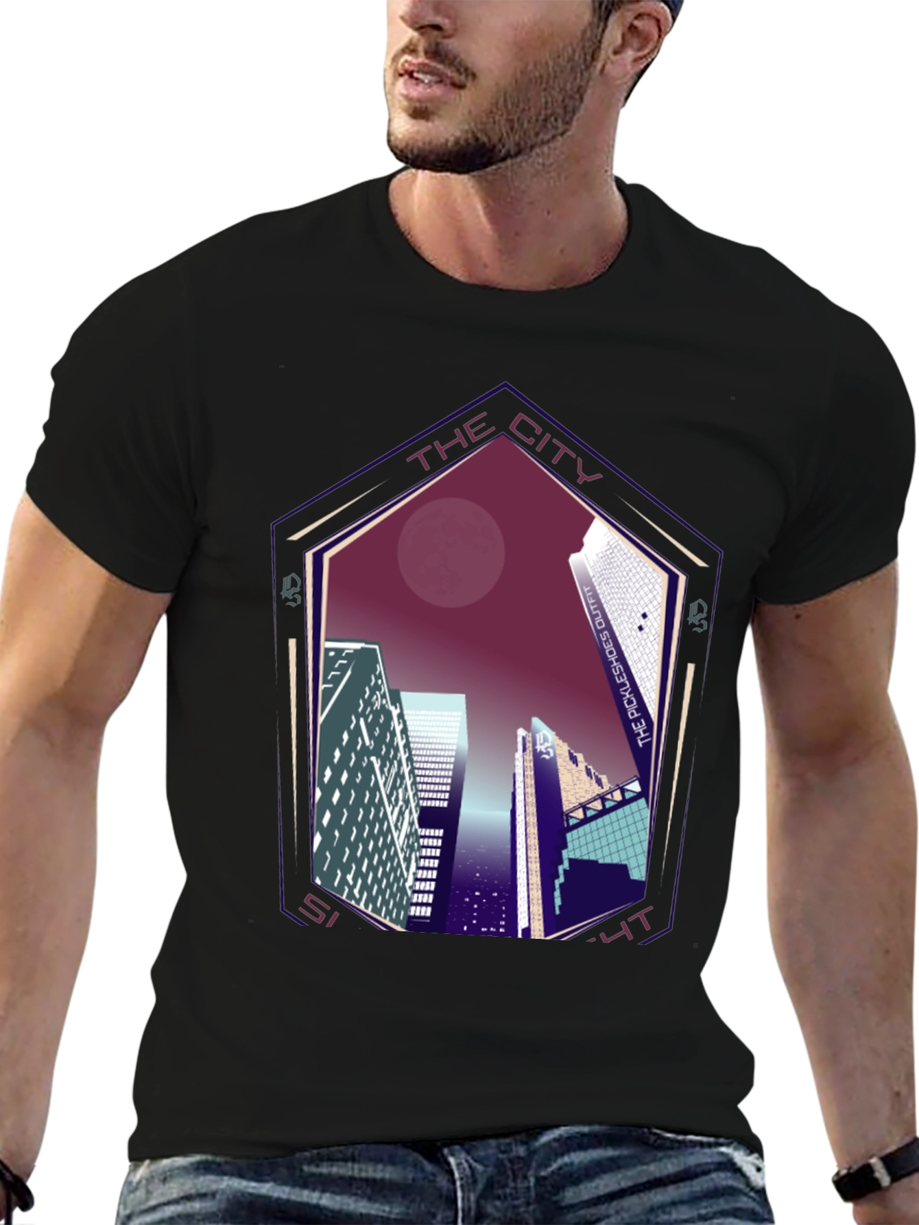 Cityscape T-Shirt - The Pickleshoes Outfit