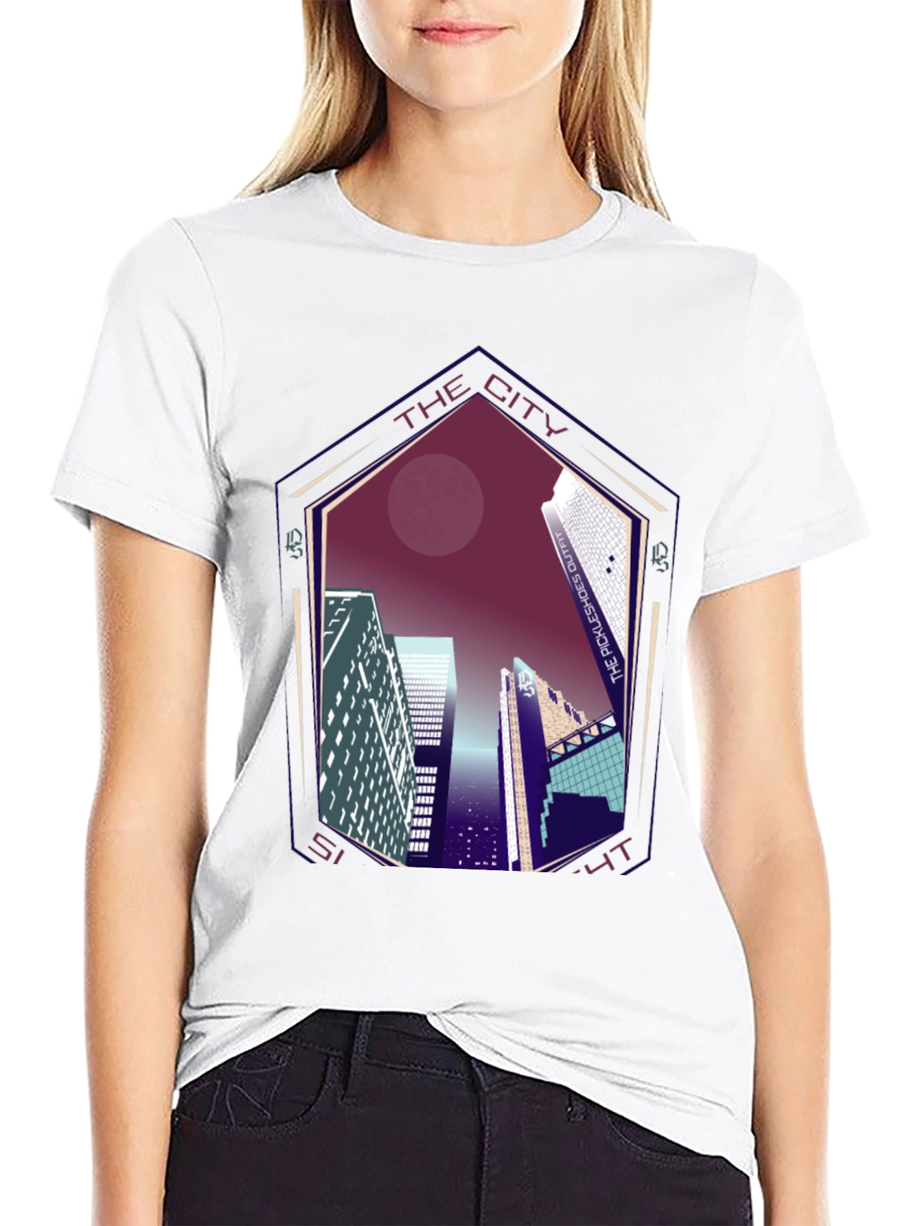 Cityscape T-Shirt - The Pickleshoes Outfit