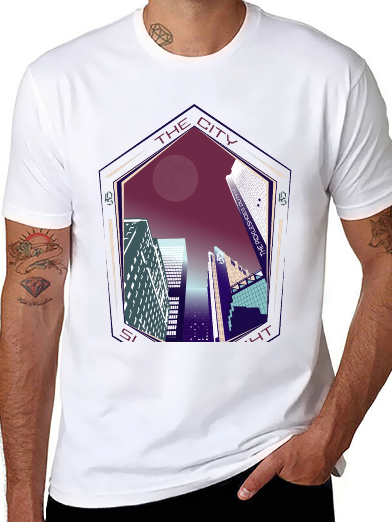 Cityscape T-Shirt - The Pickleshoes Outfit