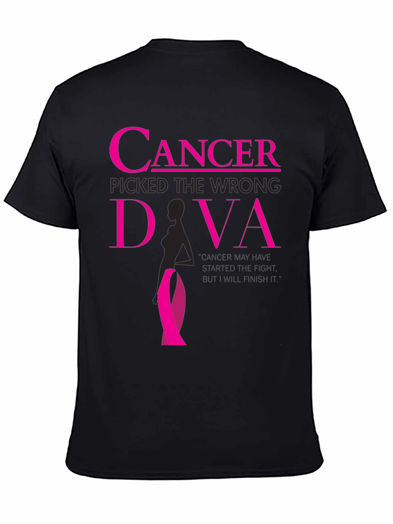 Cancer Picked the Wrong Diva T-Shirt