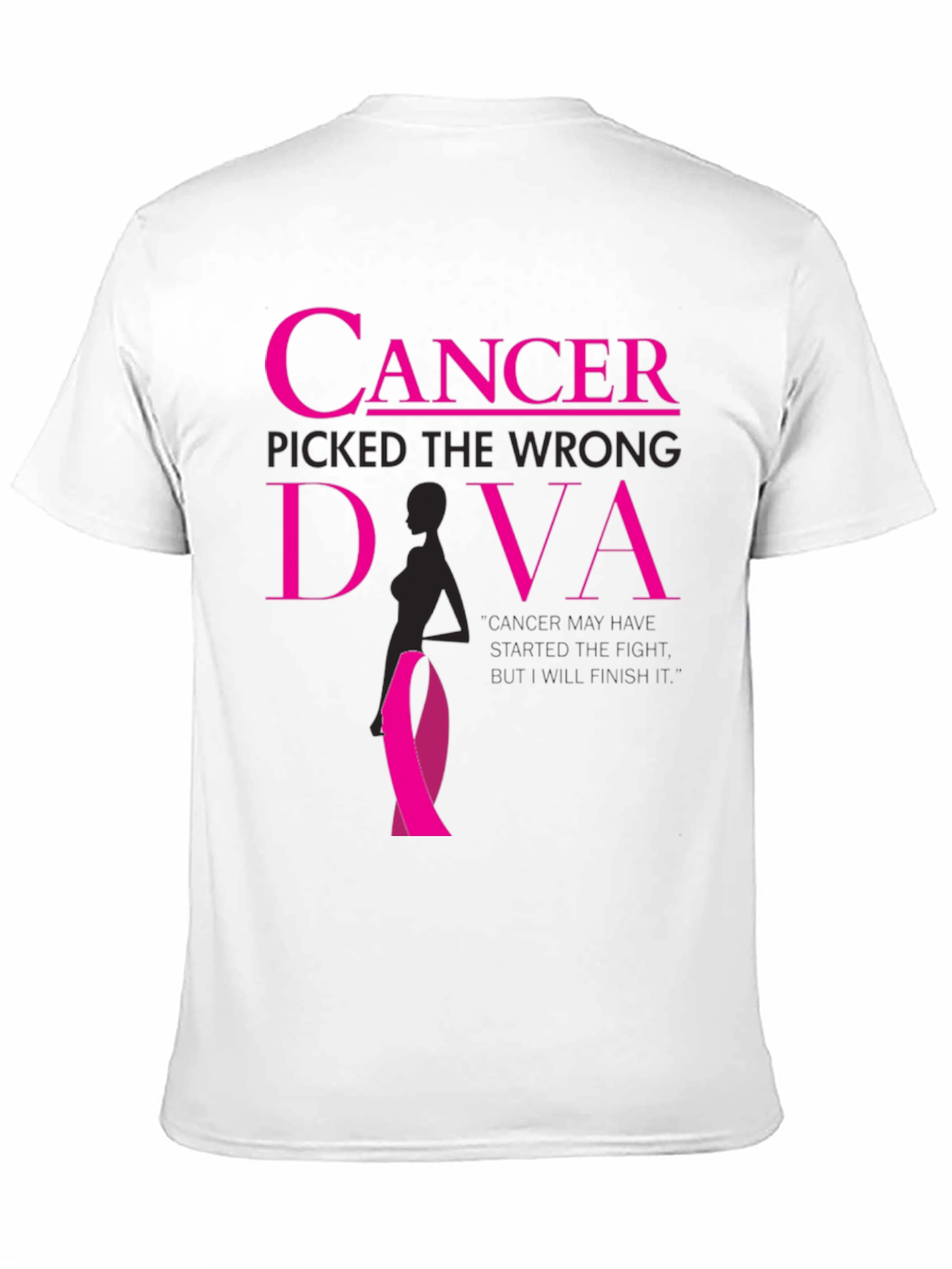 Cancer Picked the Wrong Diva T-Shirt