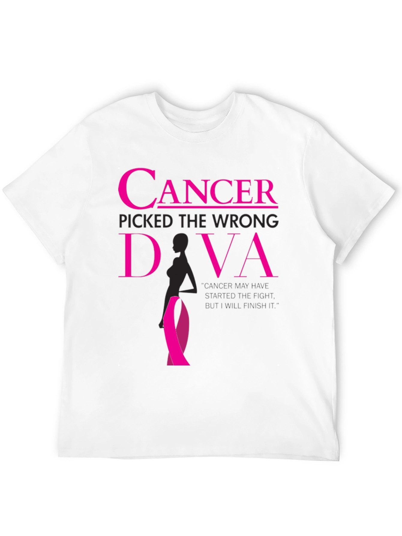 Cancer Picked the Wrong Diva T-Shirt