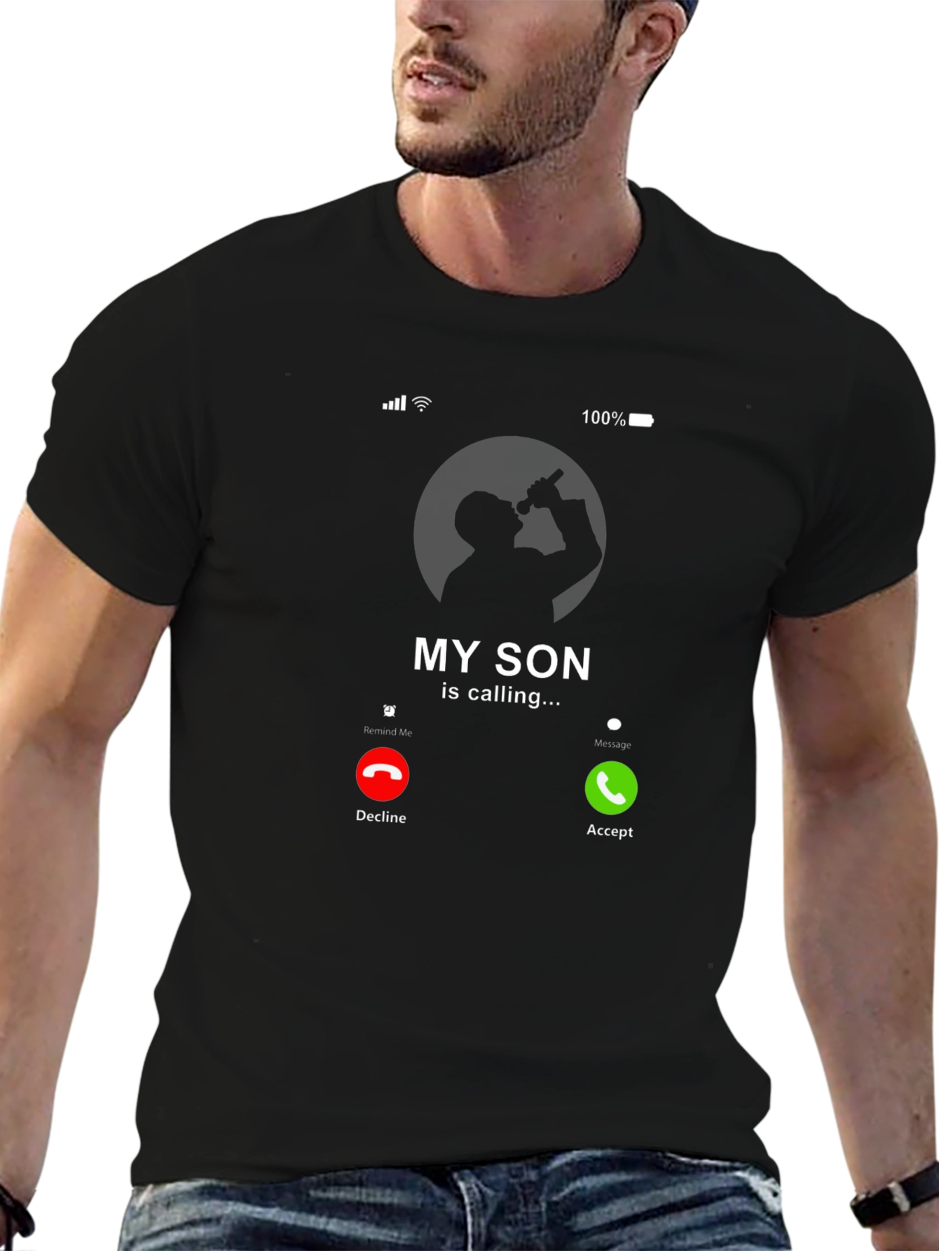 My Son is Calling T-Shirt Funny Beer Lover Tee