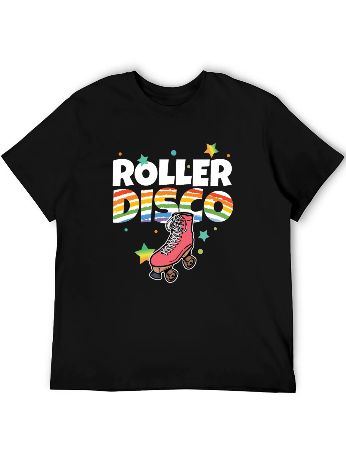 Roller Disco Graphic Tee - Retro Skate T-Shirt