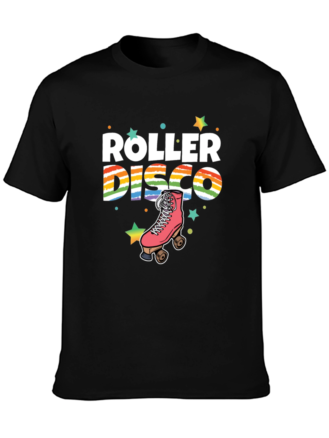 Roller Disco Graphic Tee - Retro Skate T-Shirt