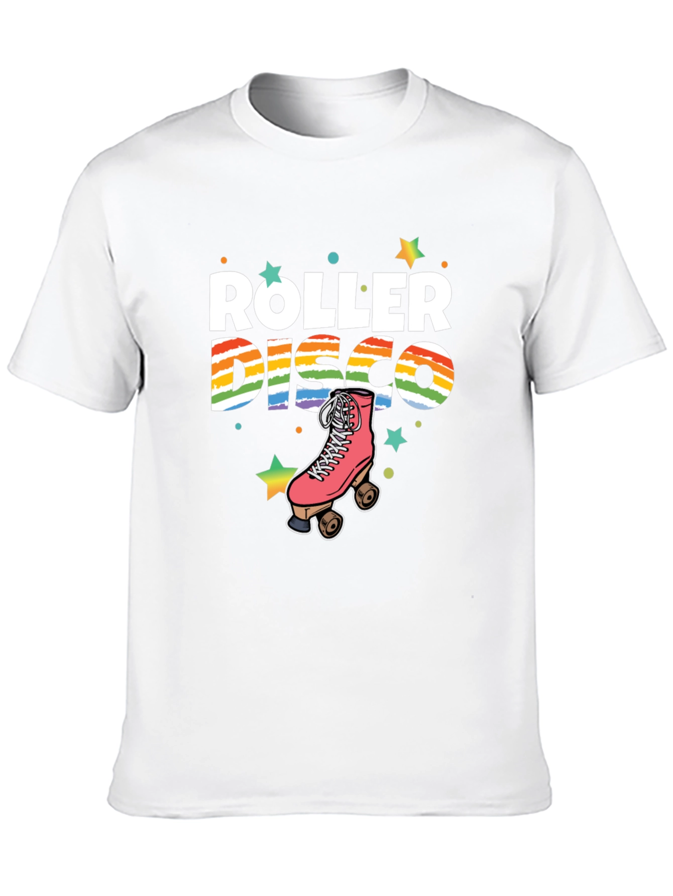 Roller Disco Graphic Tee - Retro Skate T-Shirt