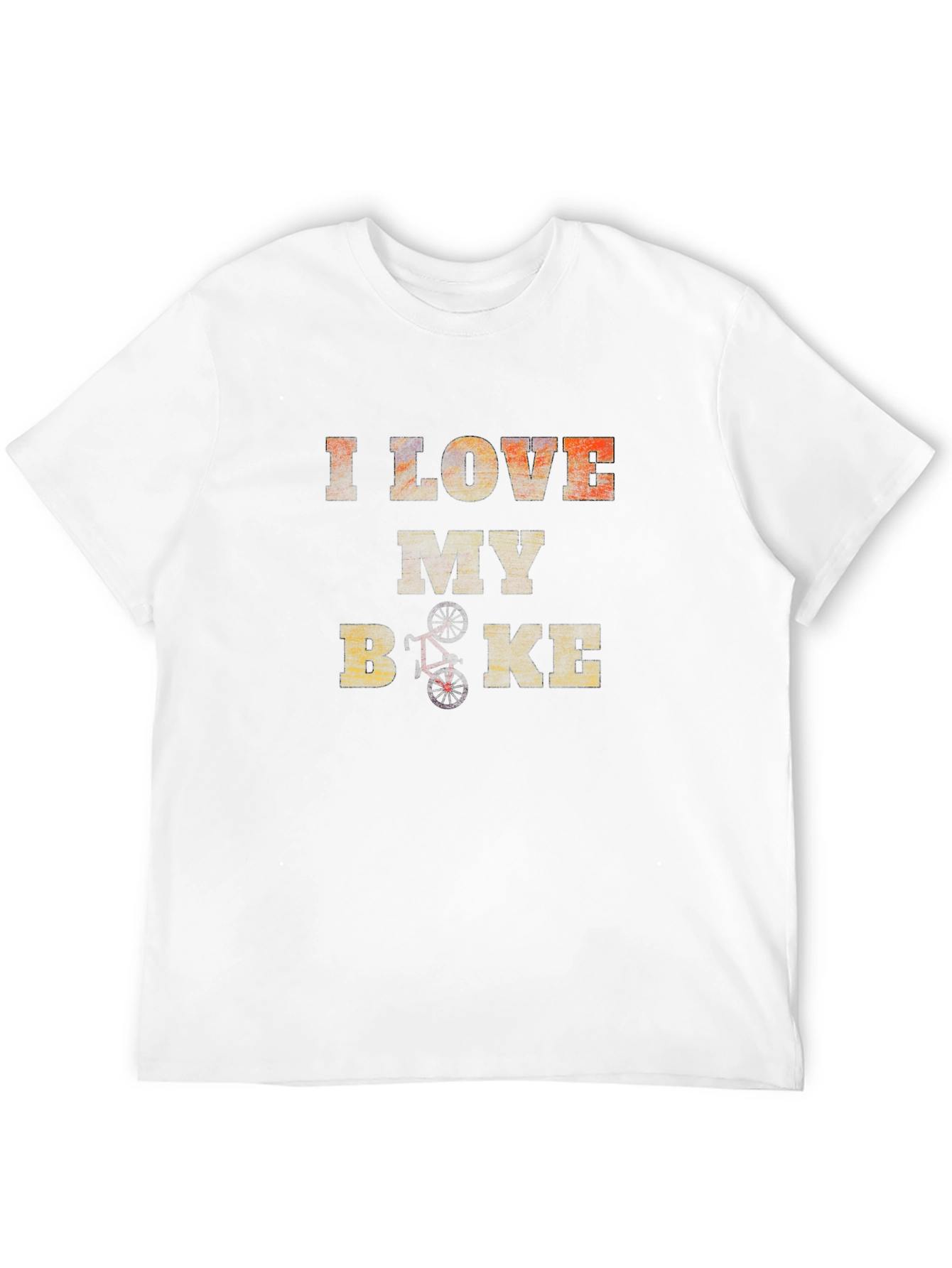 I Love My Bike Graphic Tee
