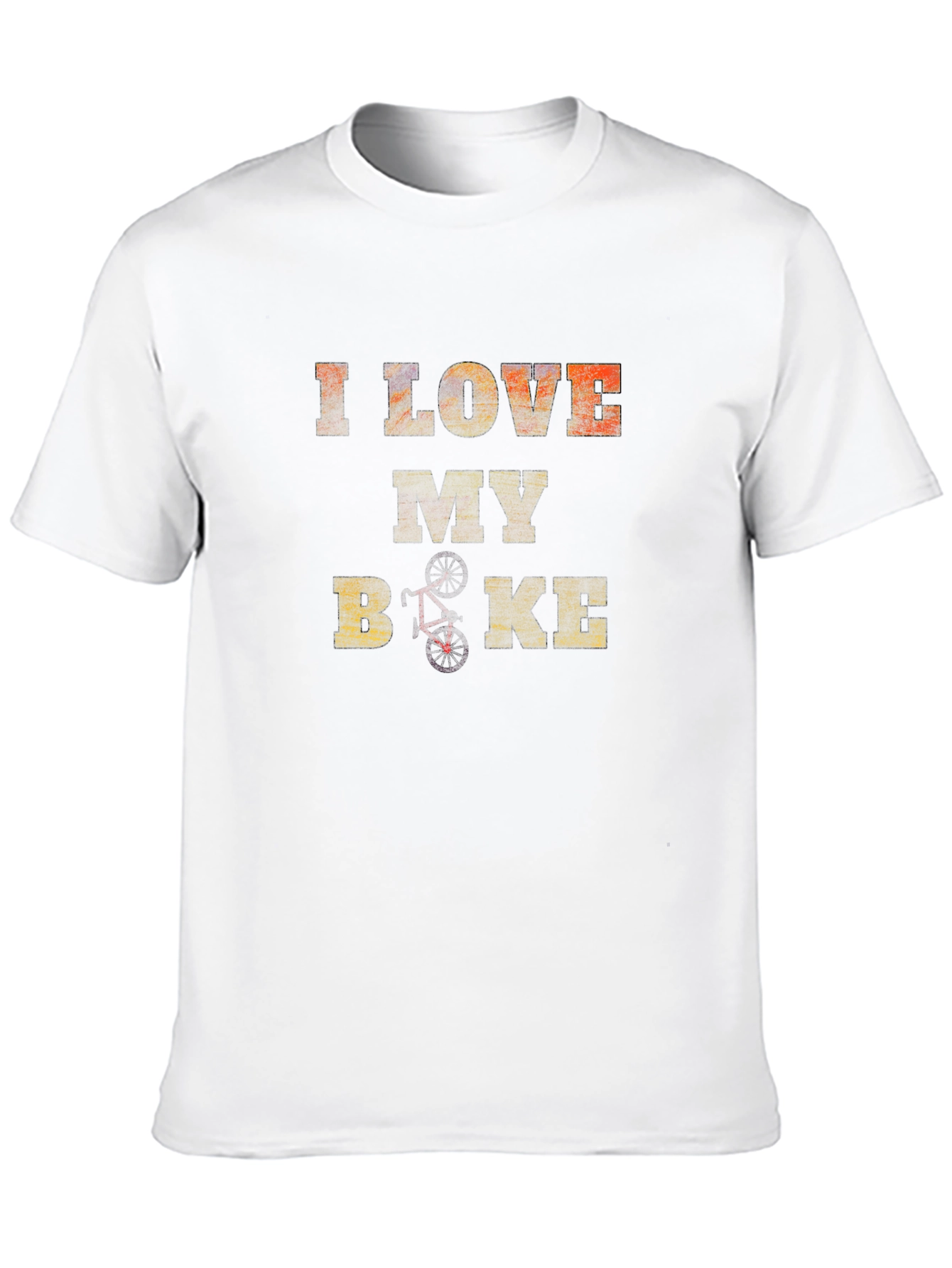 I Love My Bike Graphic Tee