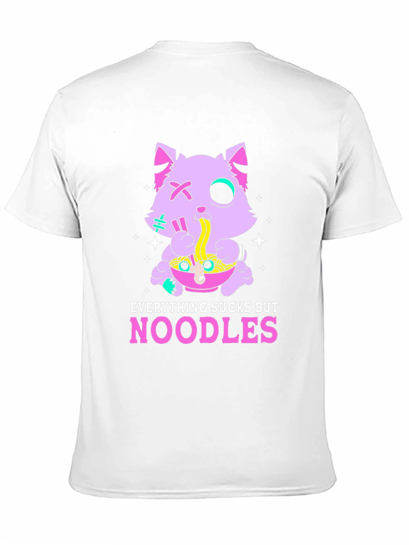 Noodles Cat Graphic T-Shirt