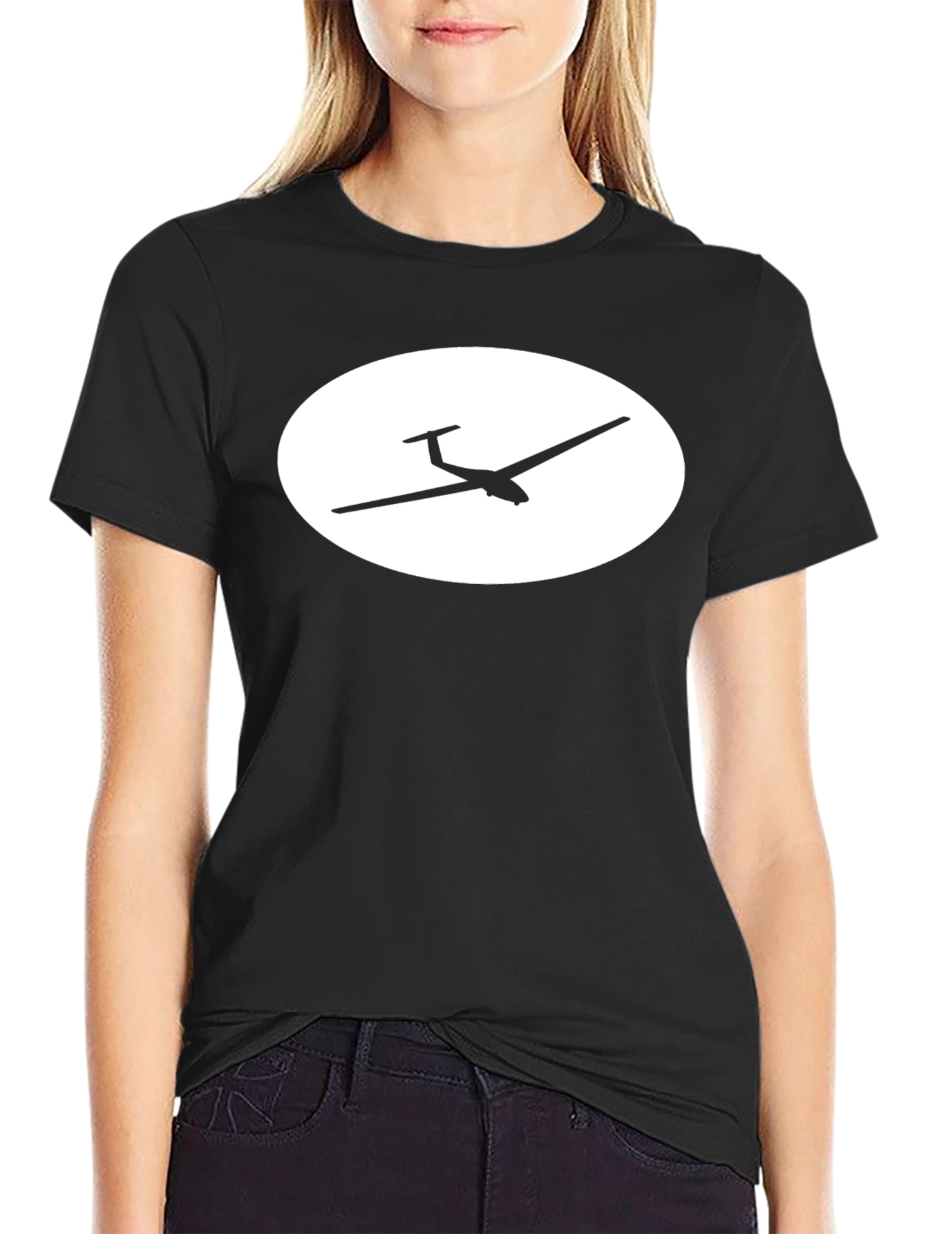 Glider Plane Graphic T-Shirt - Aviation Enthusiast Tee