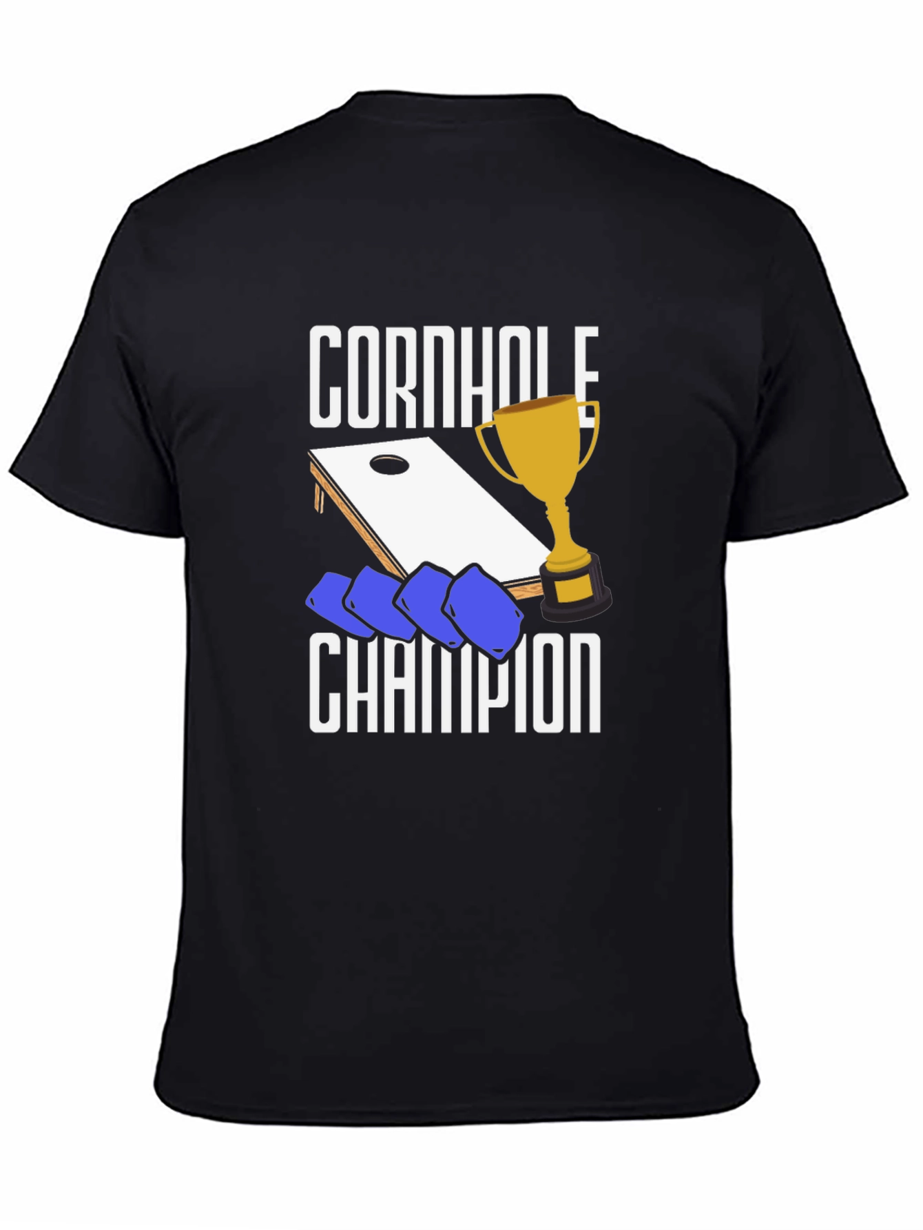 Cornhole Champion Graphic T-Shirt