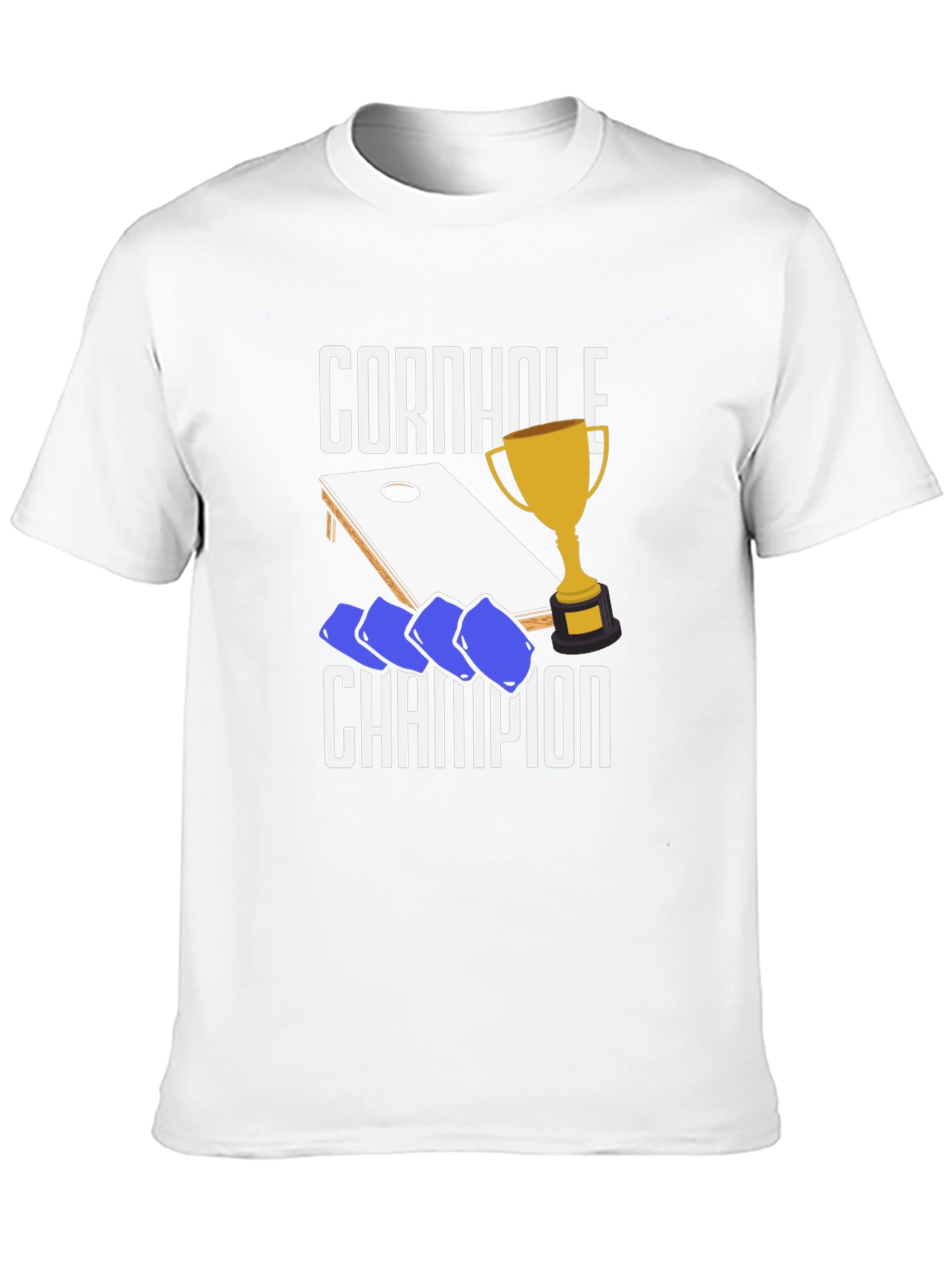 Cornhole Champion Graphic T-Shirt