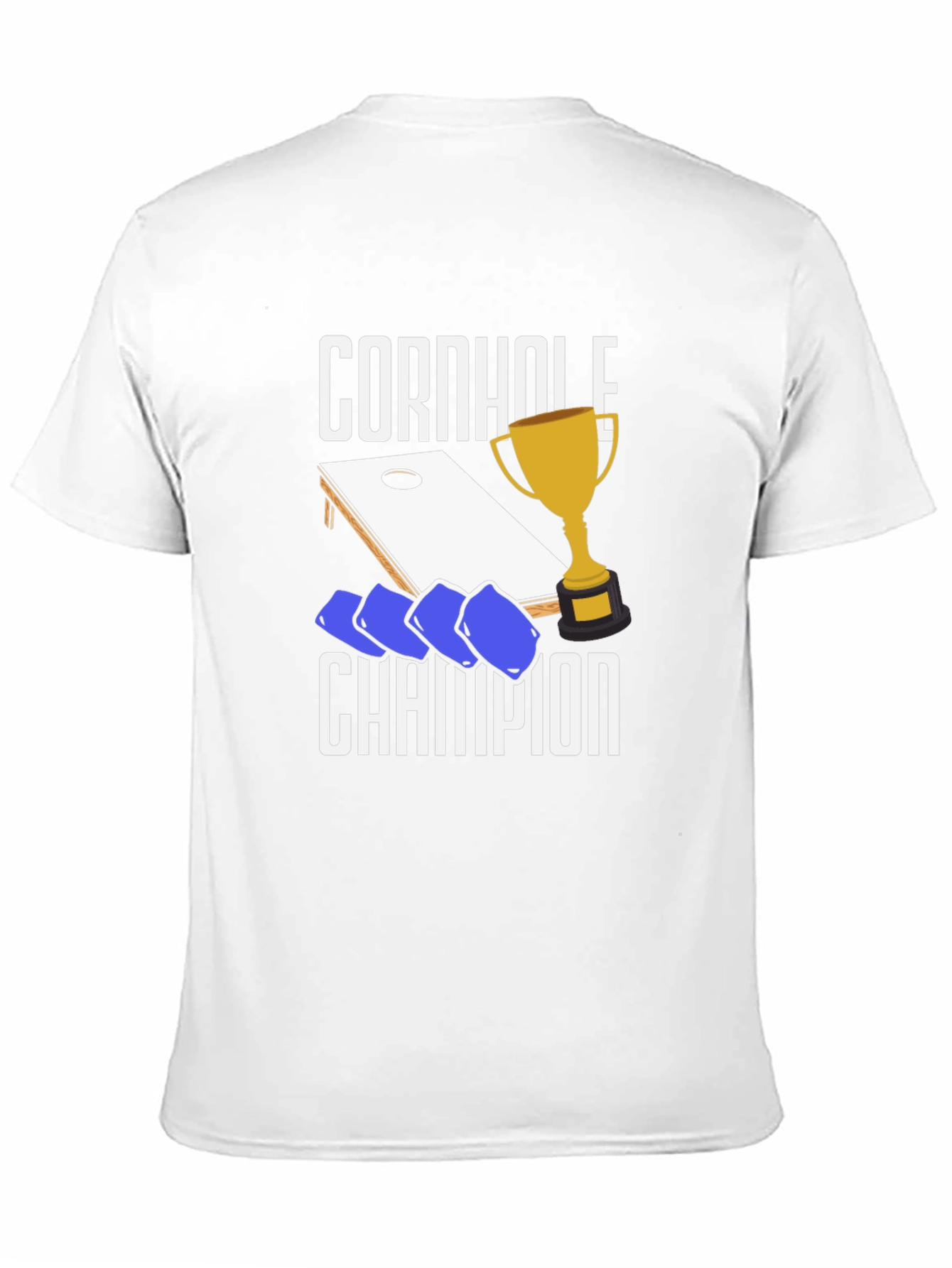 Cornhole Champion Graphic T-Shirt