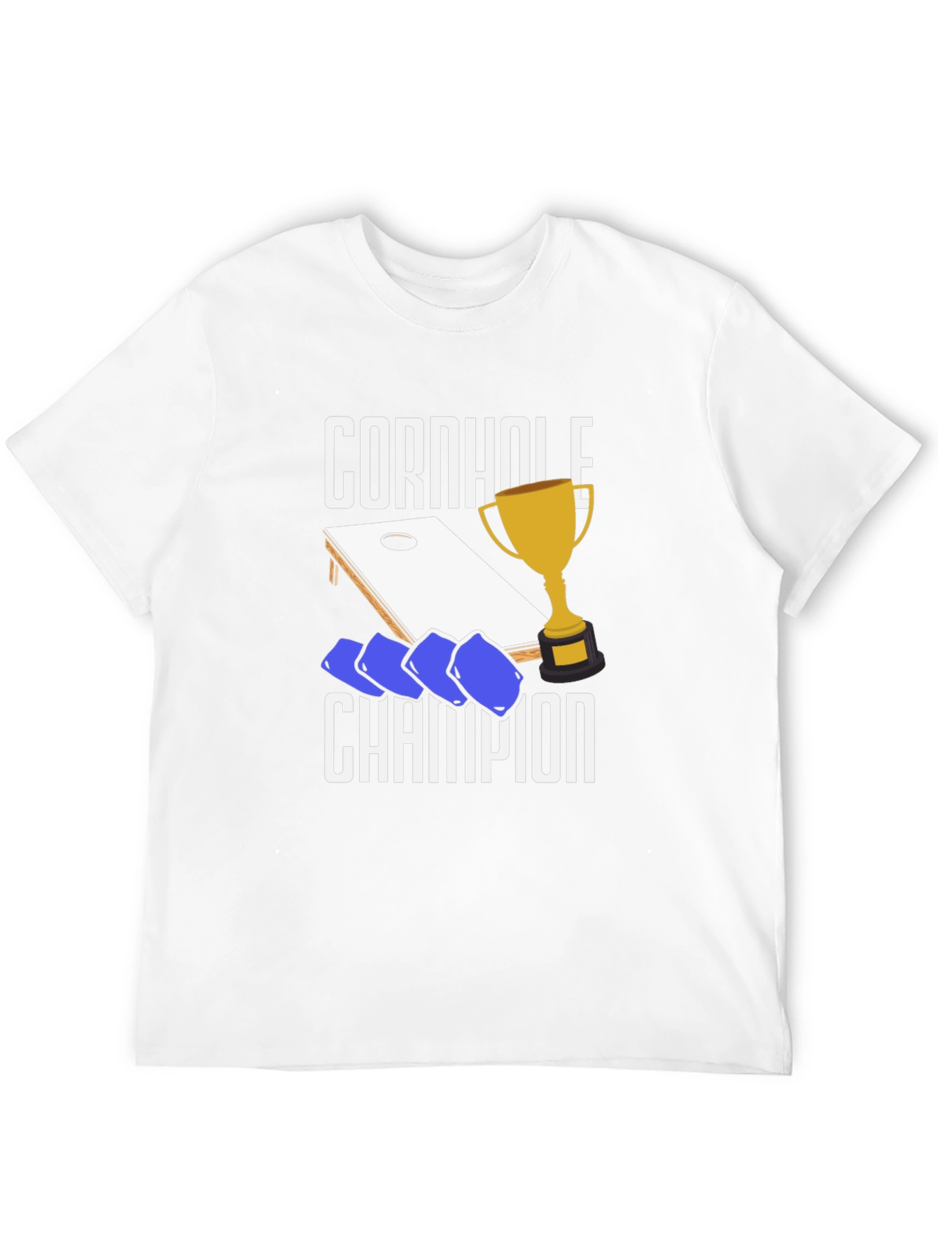 Cornhole Champion Graphic T-Shirt